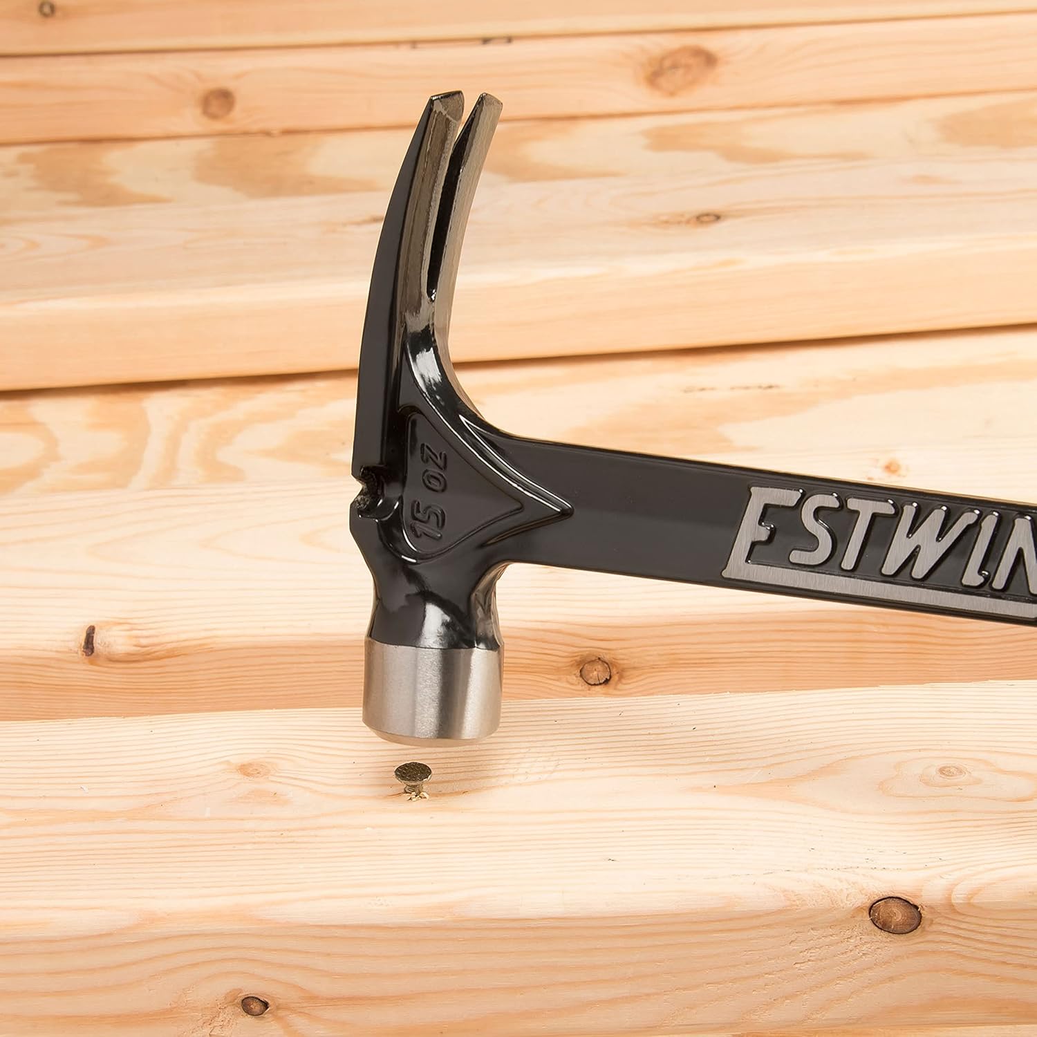 Estwing E15S - Martello Ultra con manico in pelle, 425 g - immagine 5