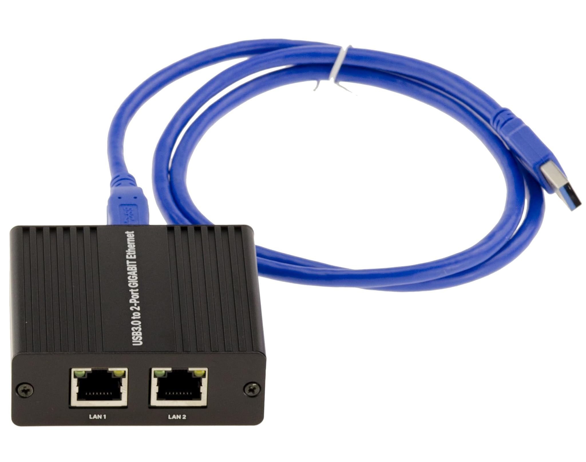 Kalea-informatique Cavo USB 3.0 a 2 Porte RJ45 Gigabit Ethernet