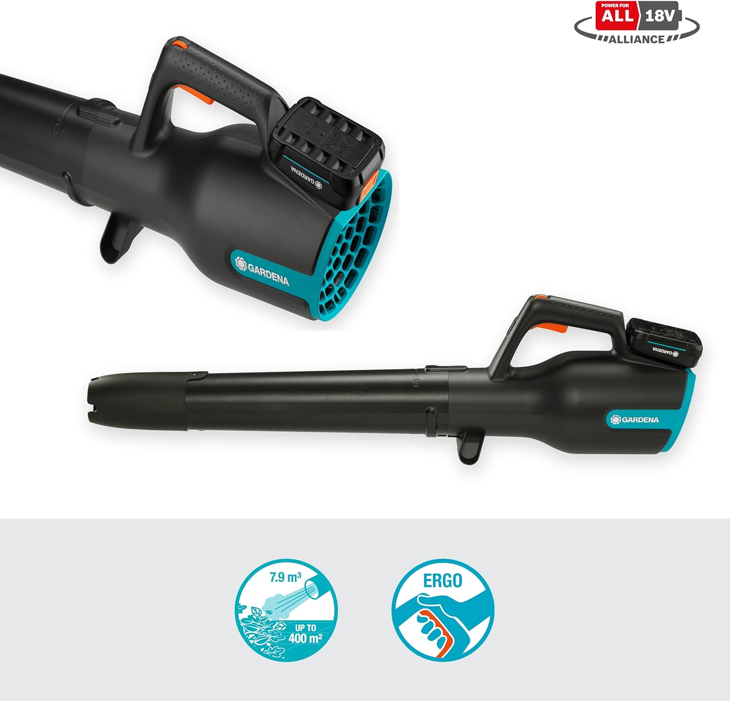 Gardena Starter Kit P4A PBA 18V/72 + AL 1830 CV - immagine 8