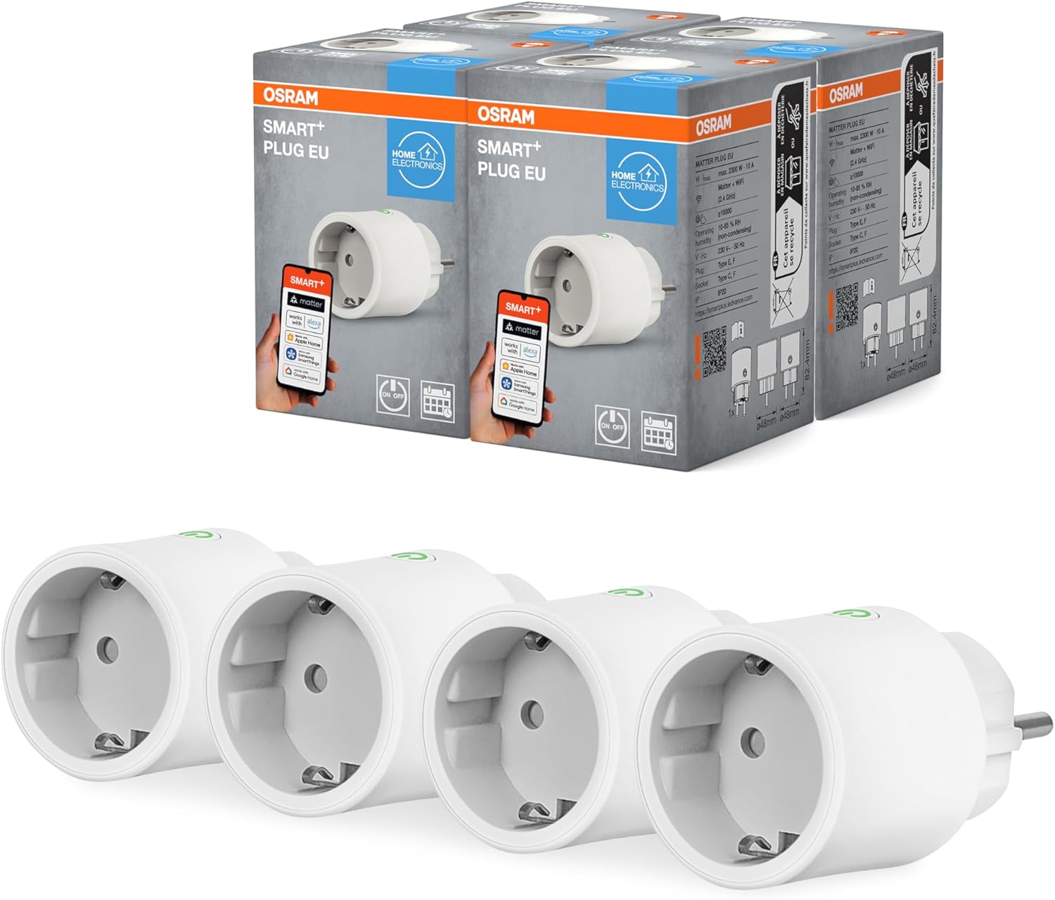 Osram Presa Intelligente WiFi con Matter - immagine 1