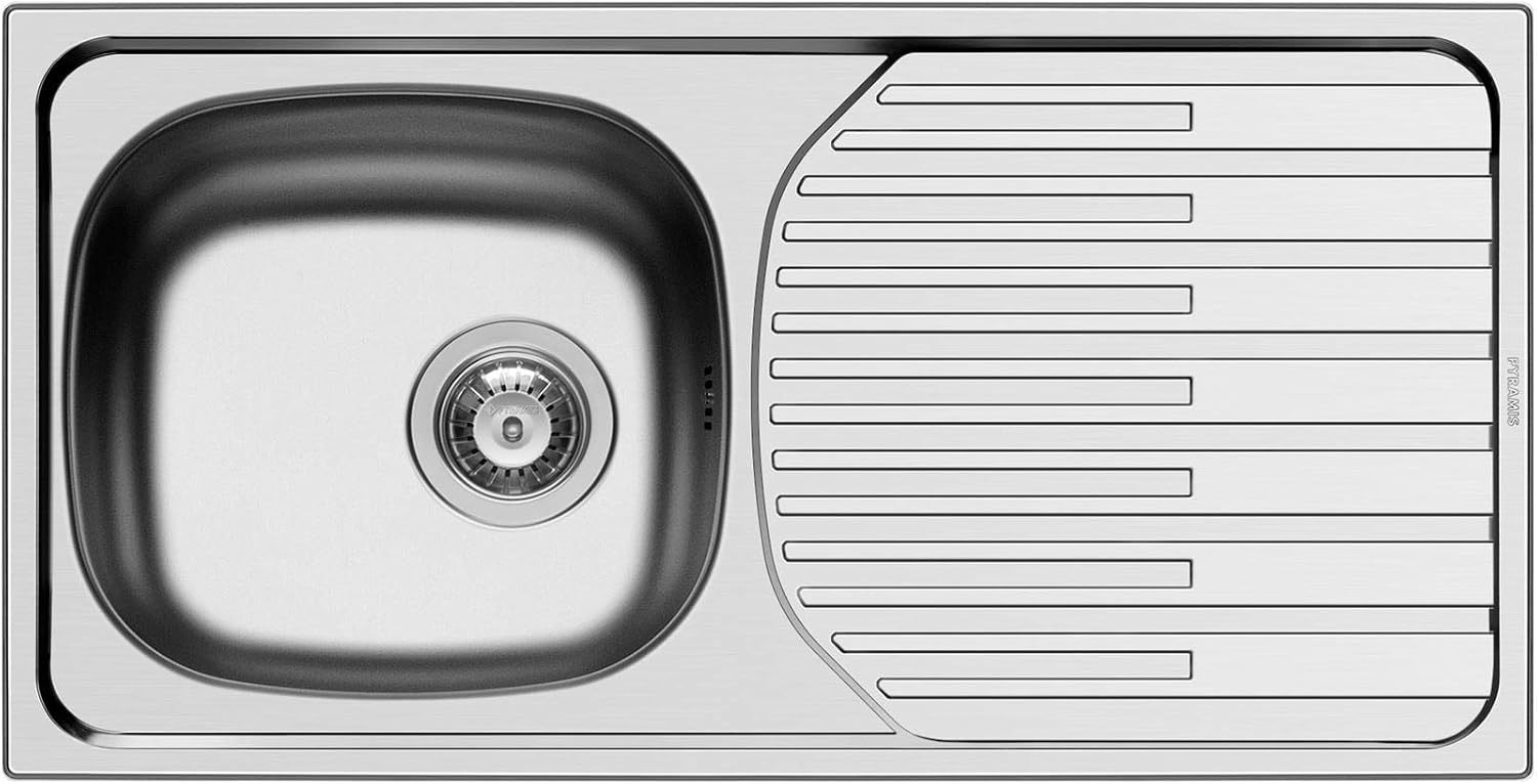 Pyramis ET33 Forcella Lavello Inox Incasso - immagine 1