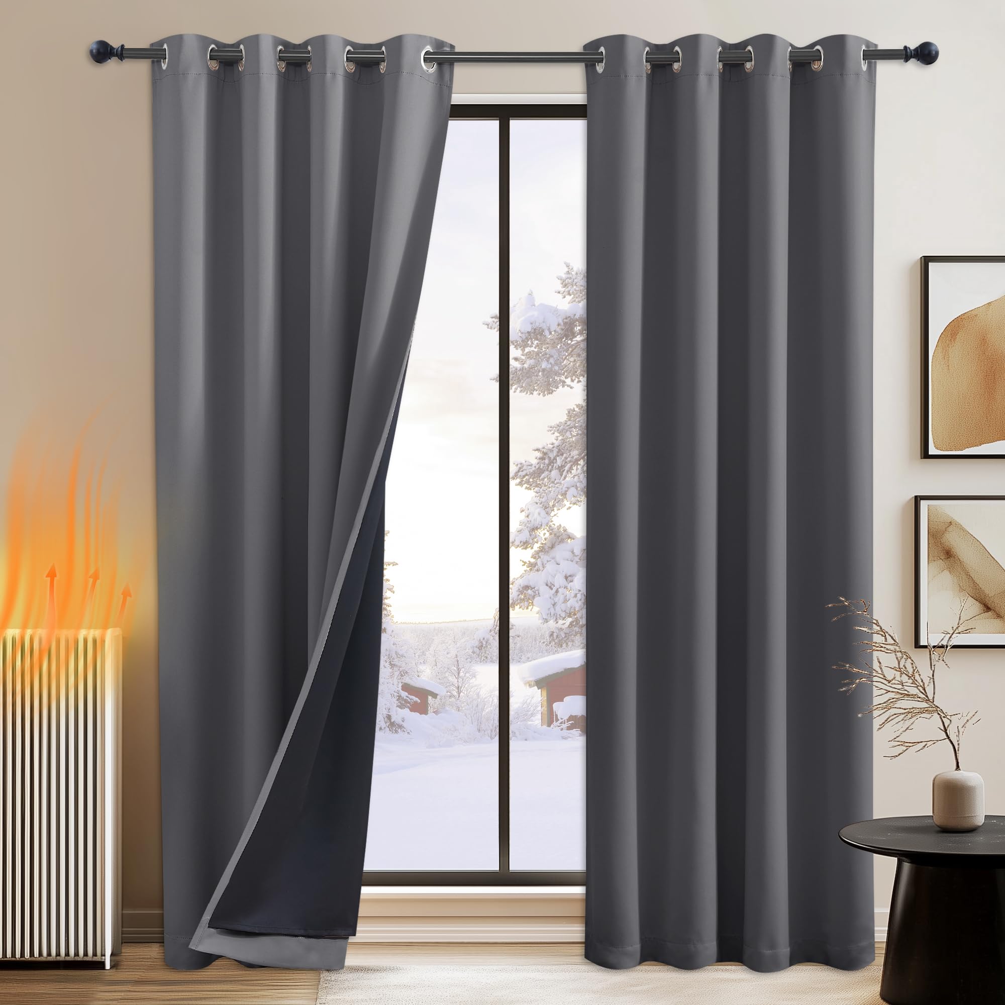 Pony Dance Tenda Oscurante 100% con Anelli 140x200 CM