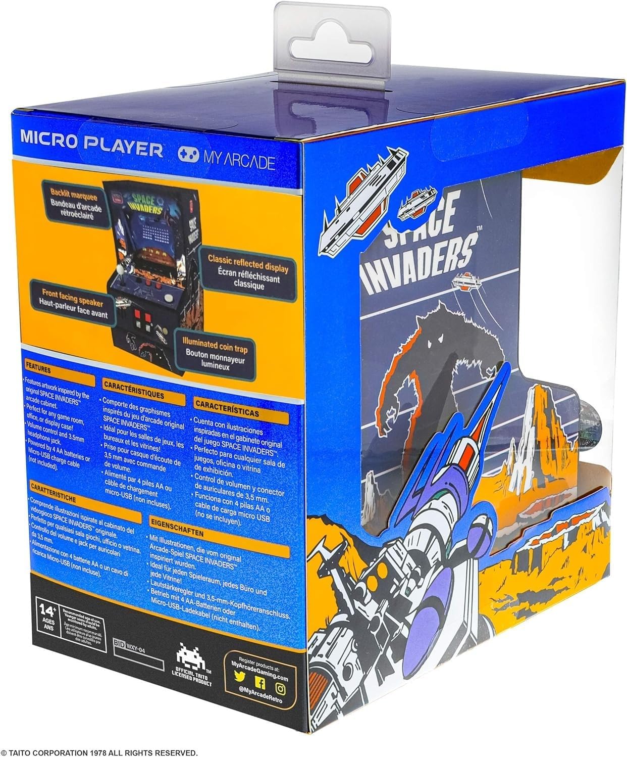 Space Invaders Mini Arcade [Edizione: Francia] - immagine 10