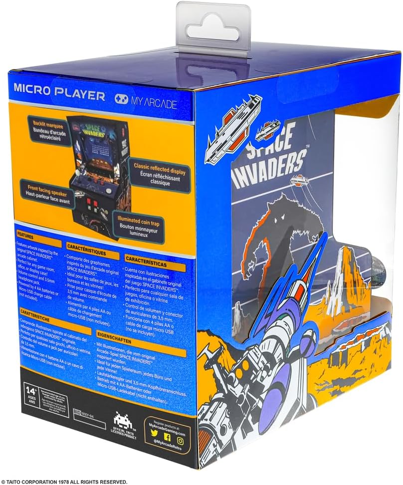 Space Invaders Mini Arcade [Edizione: Francia] - immagine 4