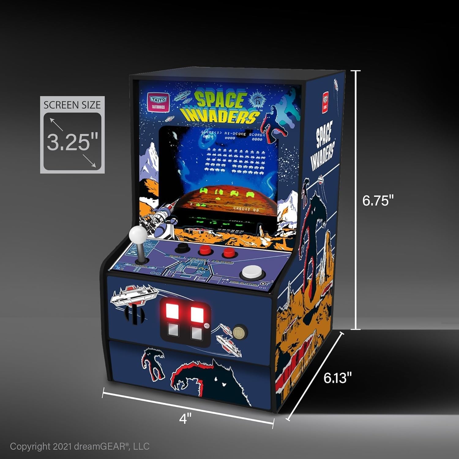 Space Invaders Mini Arcade [Edizione: Francia] - immagine 8