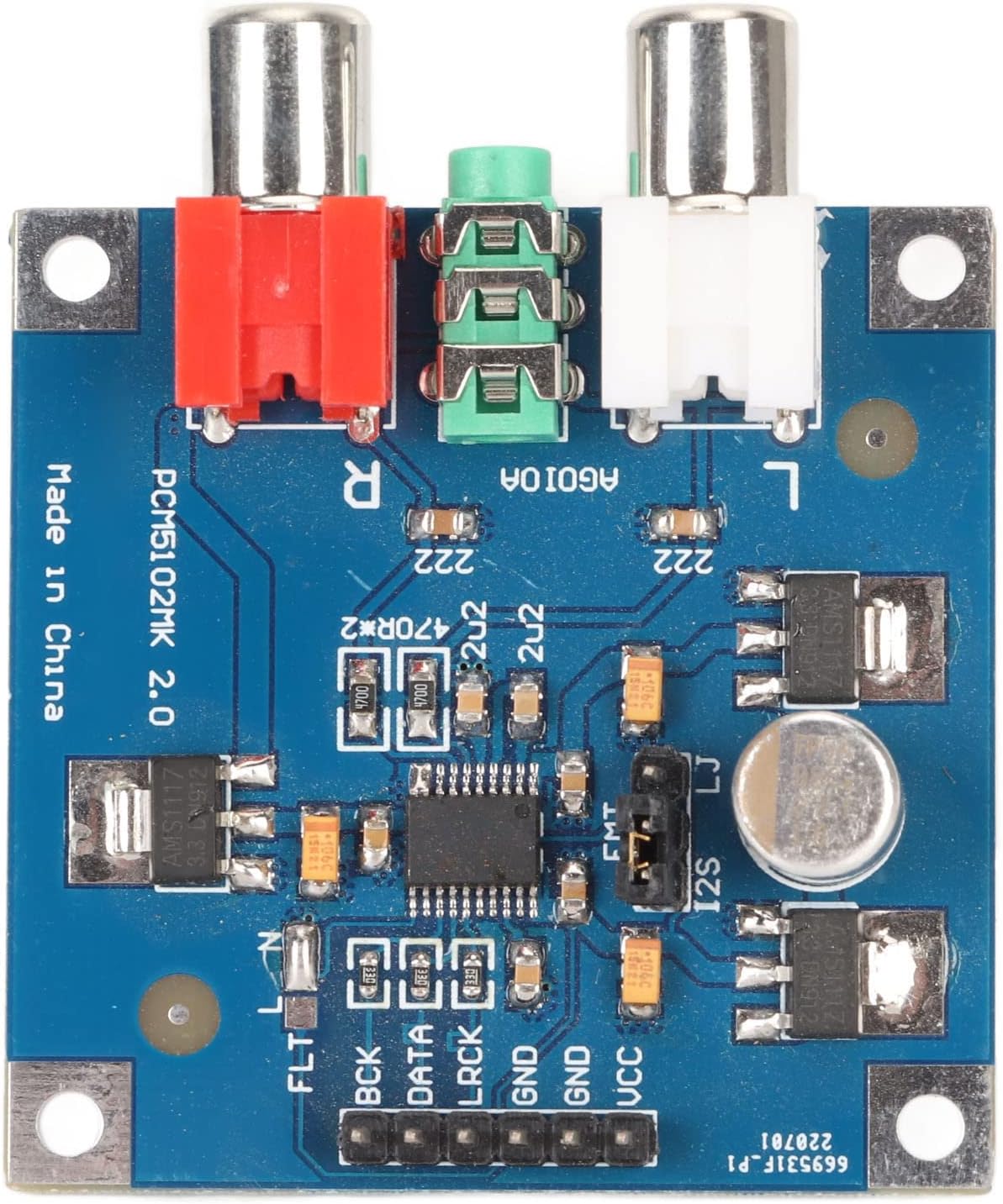 Scheda di Decodifica PCM5102/PCM5102A HiFi - immagine 1