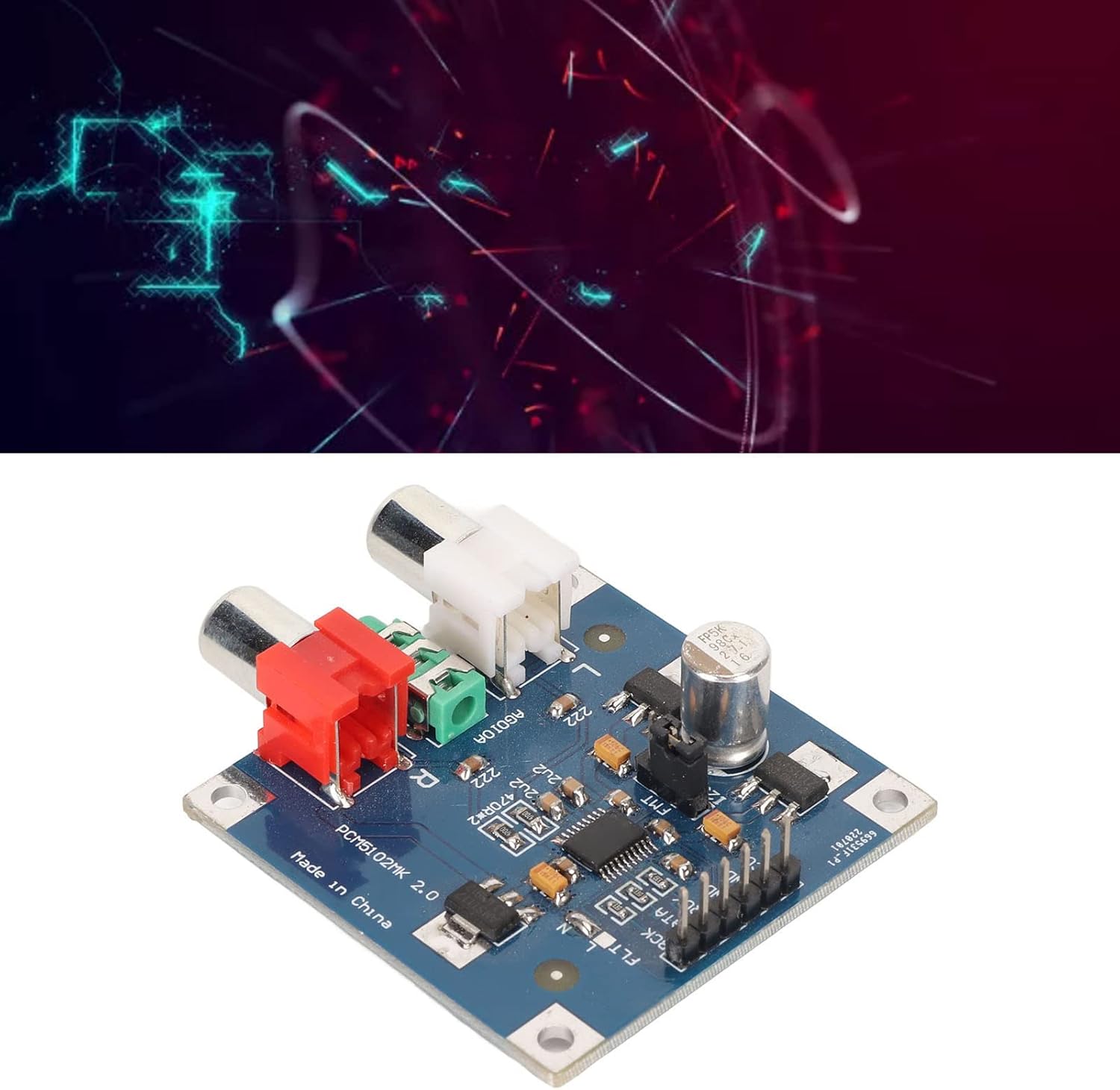 Scheda di Decodifica PCM5102/PCM5102A HiFi - immagine 2