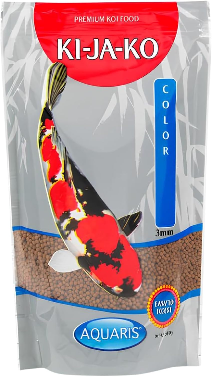 Ki-ja-ko Color Alimento per Koi 3kg / 3mm - immagine 1