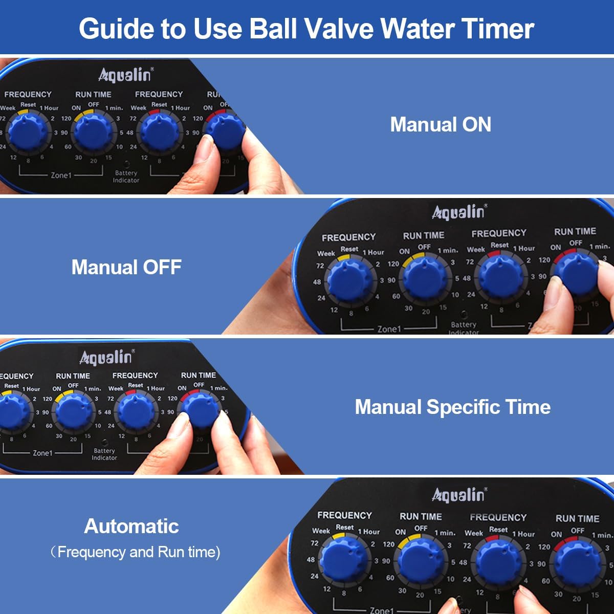Timer con Valvola a Sfera per Irrigazione Automatica - immagine 4