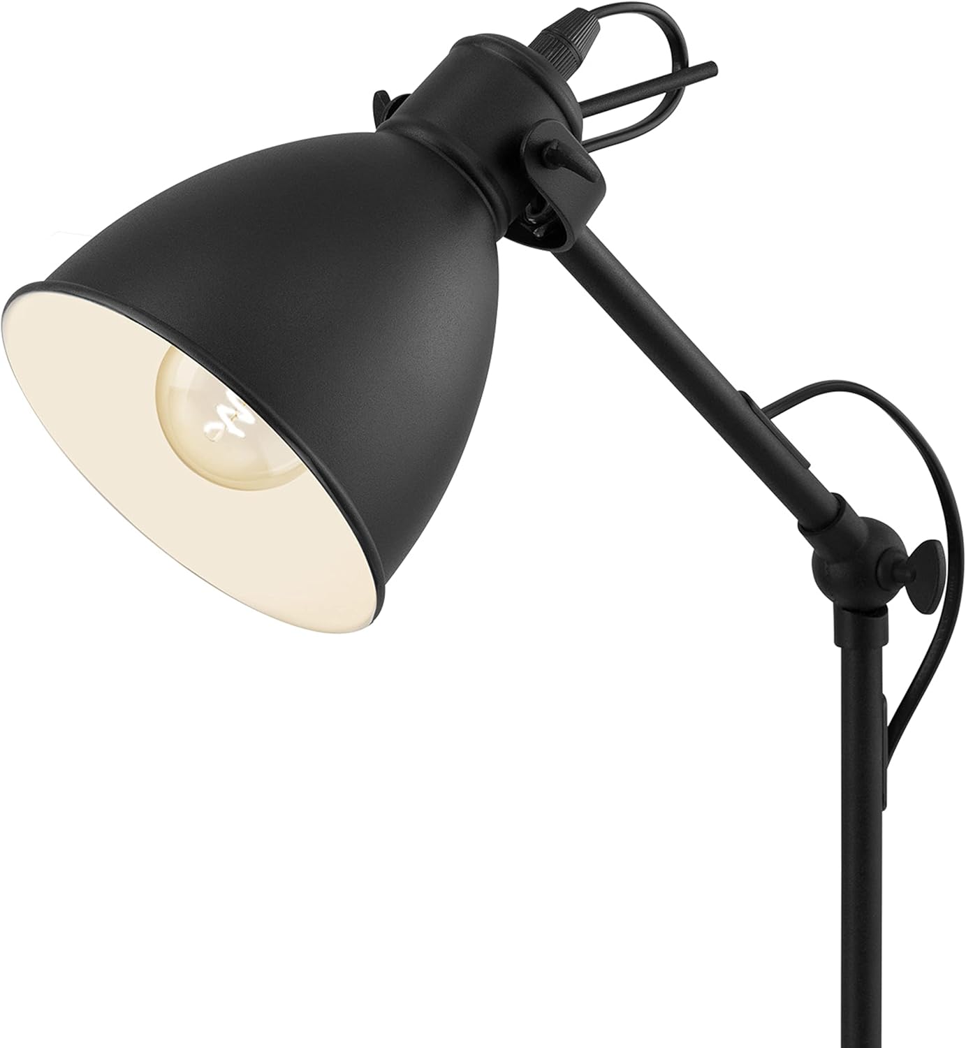 EGLO Lampada da tavolo Priddy - Design Industrial Vintage - immagine 4