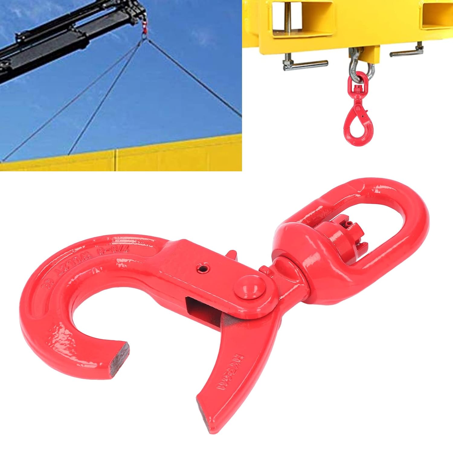 Gancio per Gru G80 Rotante Autobloccante 3.15T - immagine 5