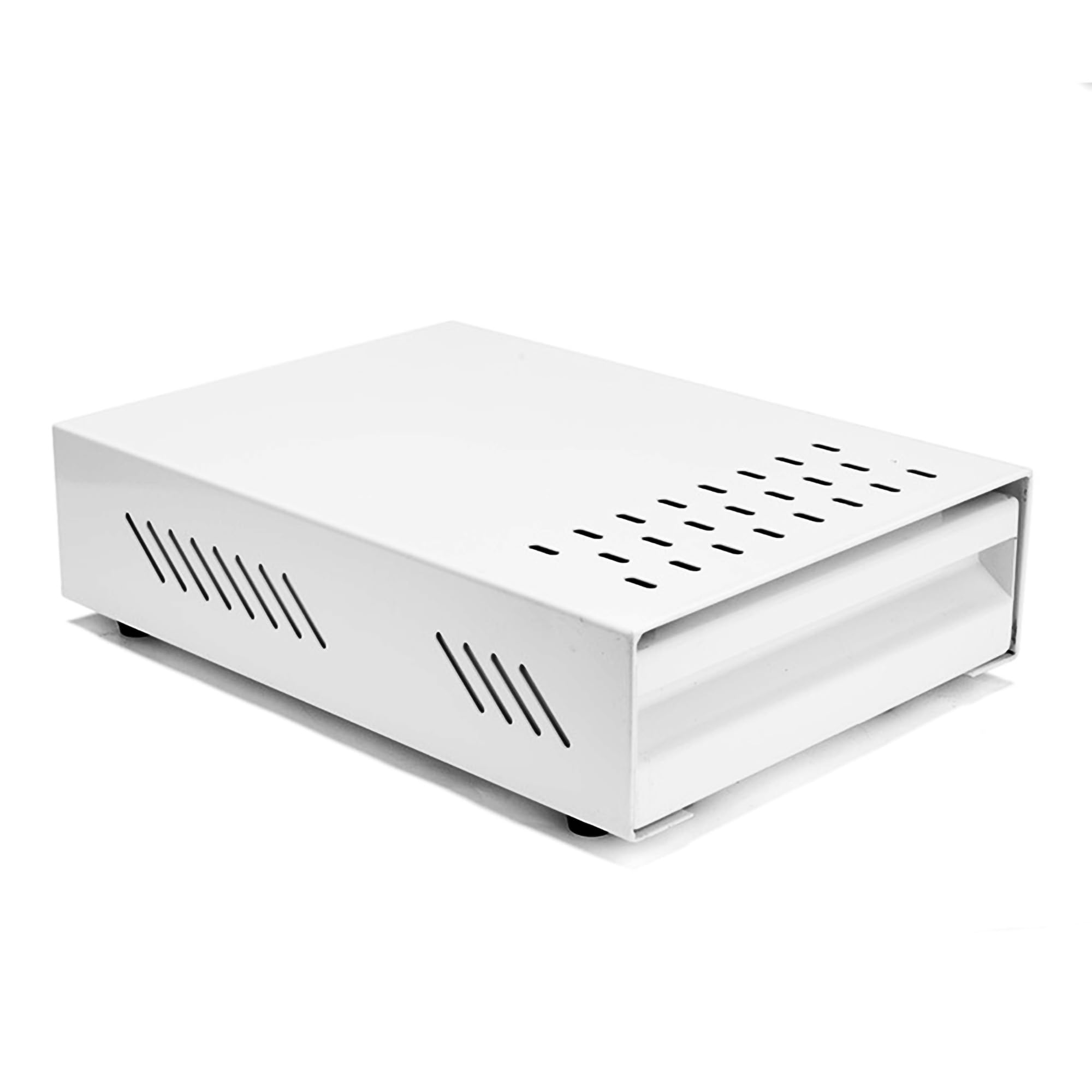 Knock Box Coffee Contenitore per Fondi di Caffè, Blanc