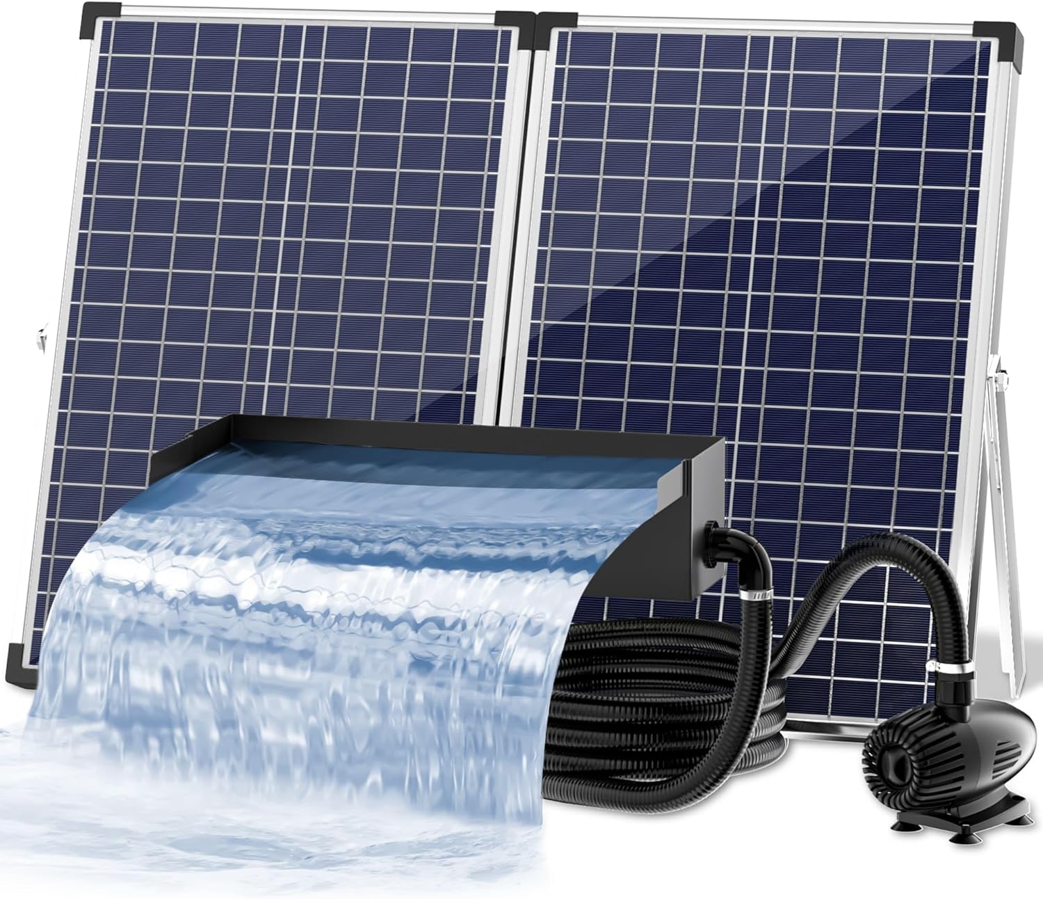 Biling Set Cascata per Laghetto Solare 70W 30cm - immagine 1