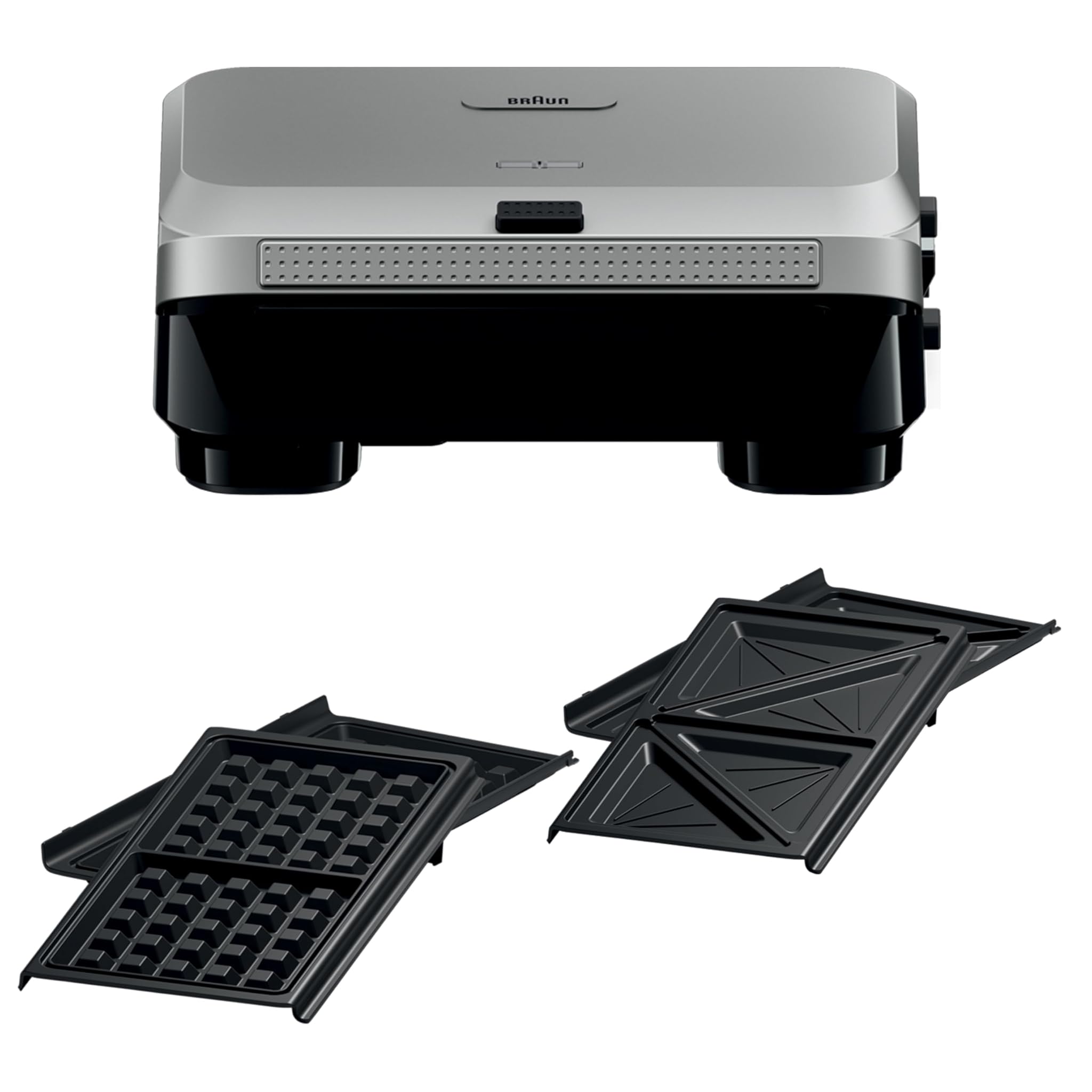 Braun SnackMaker 5 SM5005 - Tostapane 800W, Argento