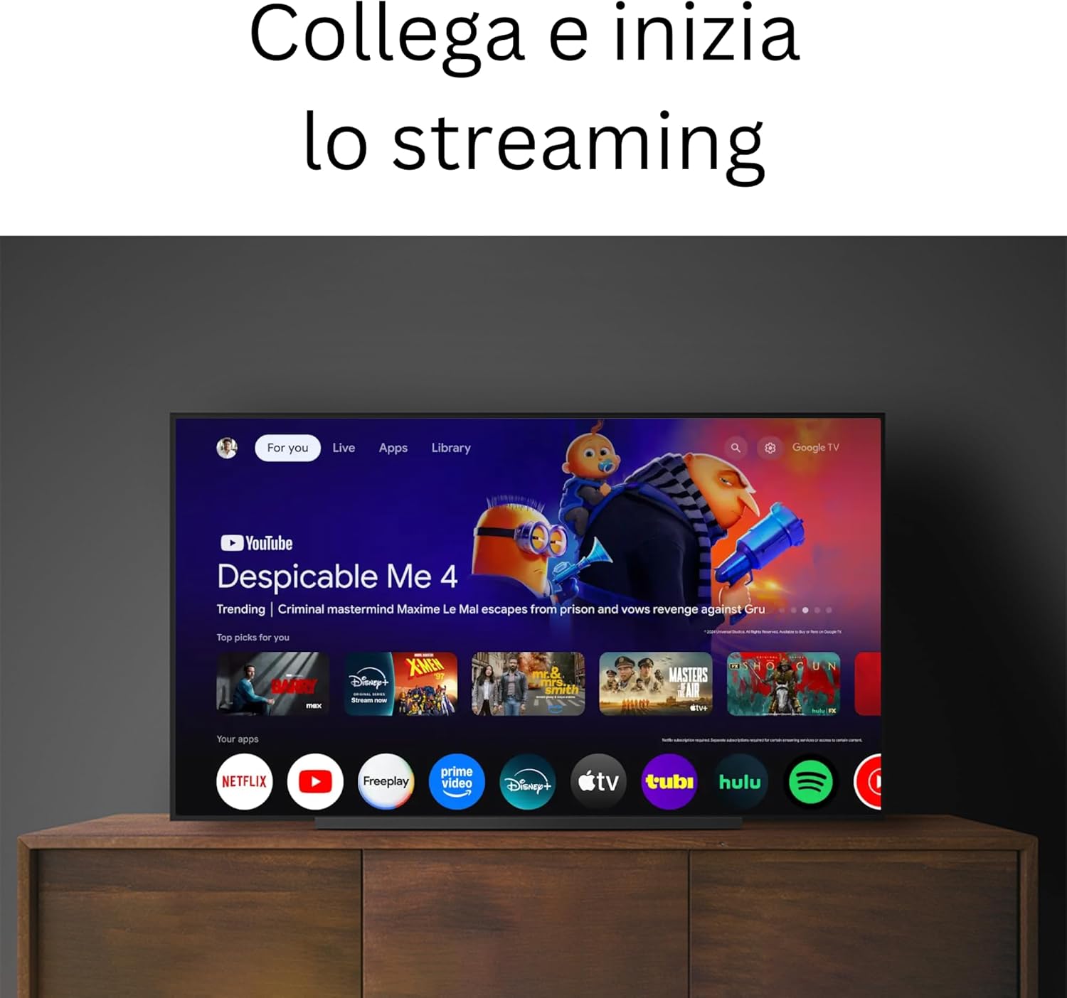 Streaming Box GD-2 4K HDR Smart Google TV Player - immagine 2