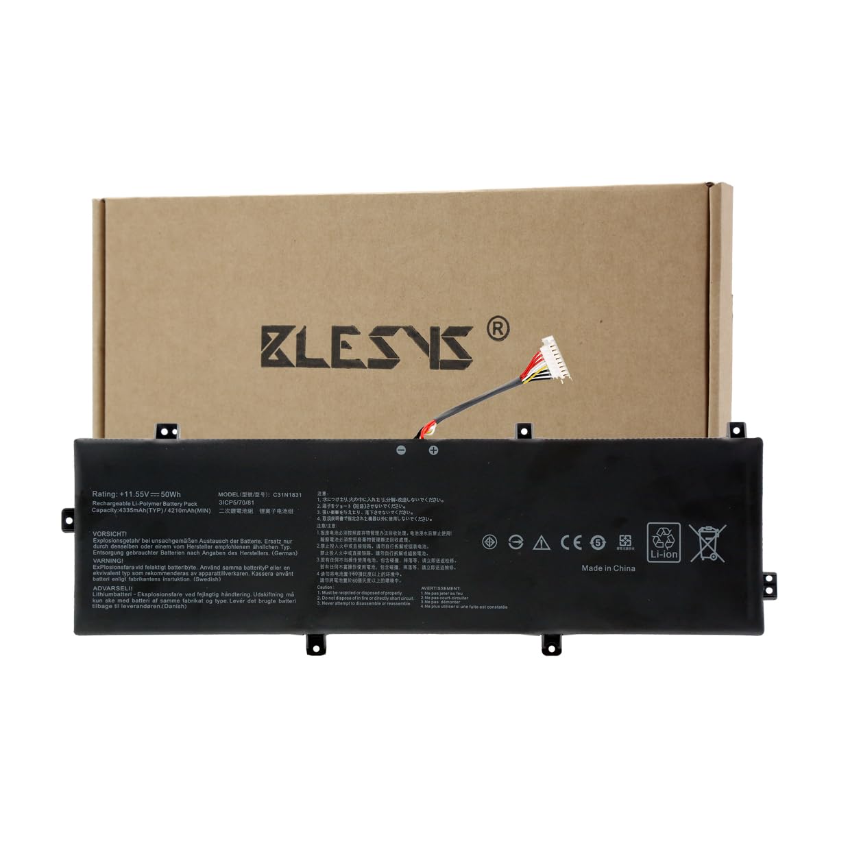 C31N1831 Batteria per ASUS PX574FA