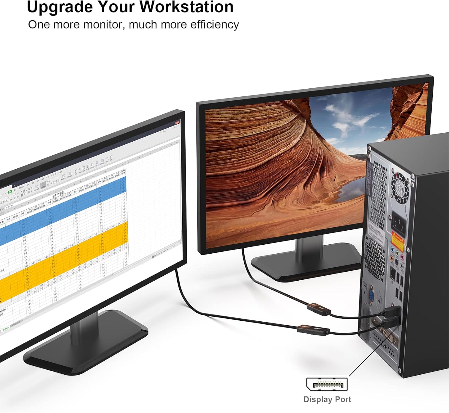 Benfei Adattatore da DisplayPort a HDMI 4K Unidirezionale - immagine 7