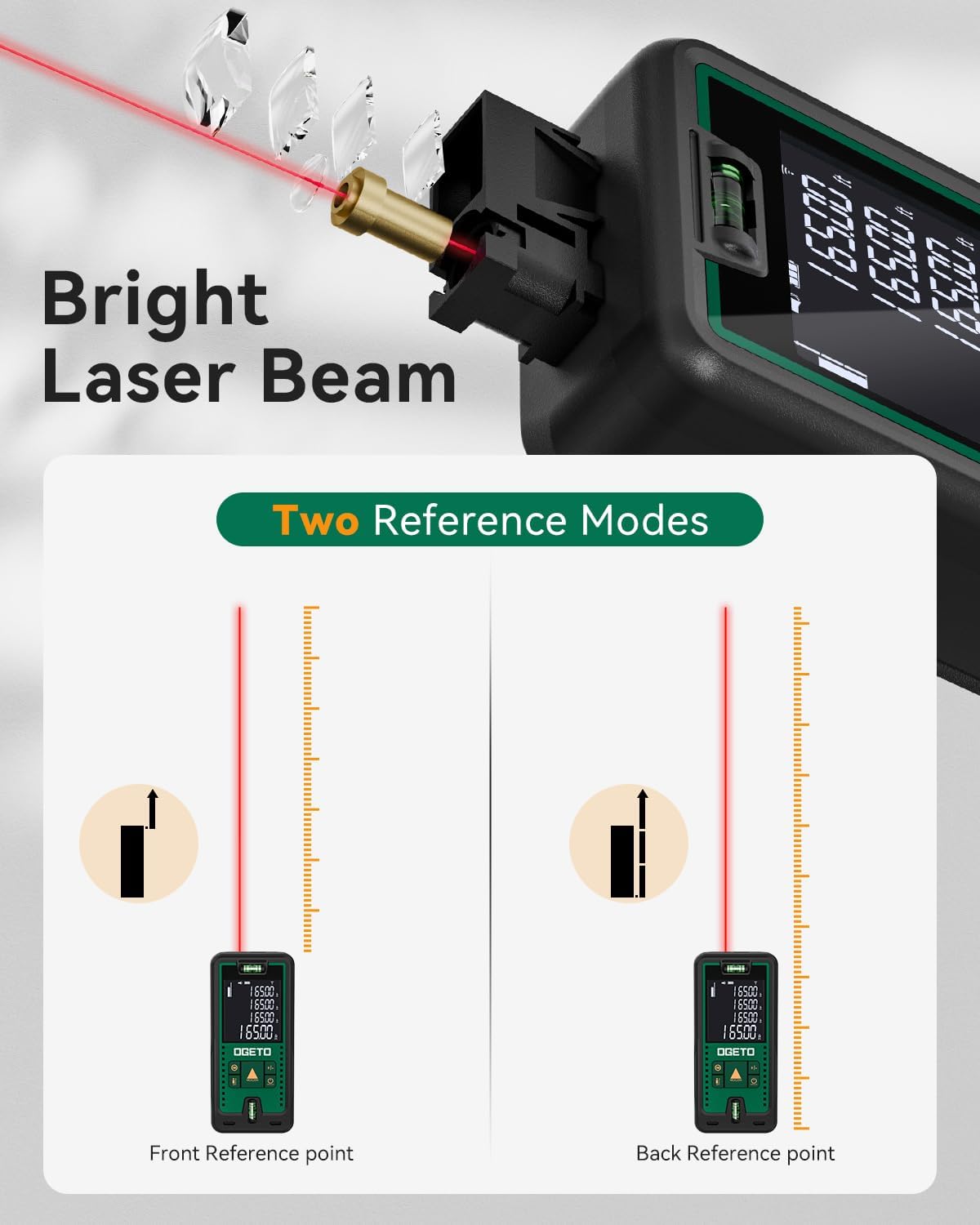 Ogeto Misuratore di Distanza Laser 50M - immagine 6