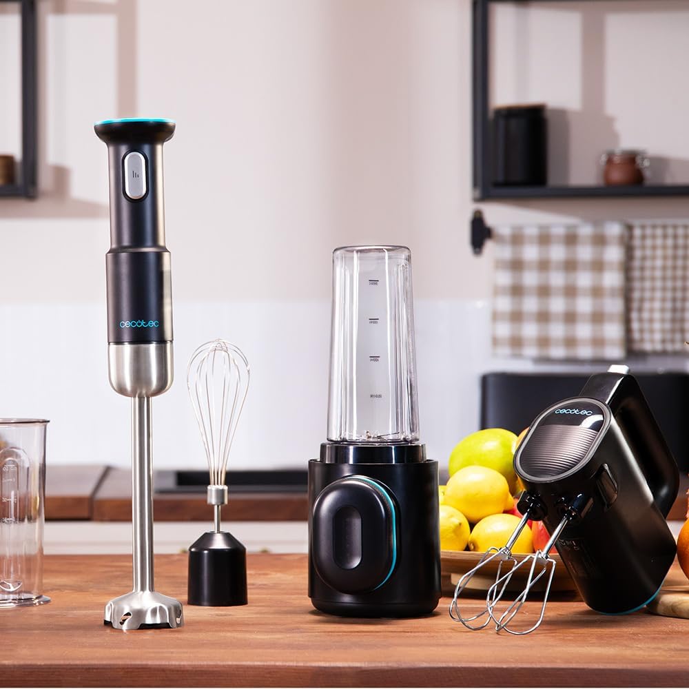 Cecotec Frullatore a Mano Portatile BlendGo Pack 180W - immagine 2