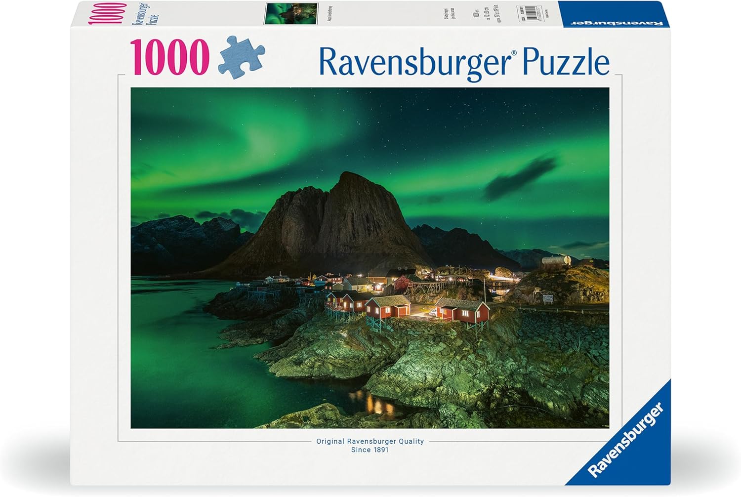 Ravensburger - Puzzle 1000 Pezzi Aurora Boreale Norvegia - immagine 2