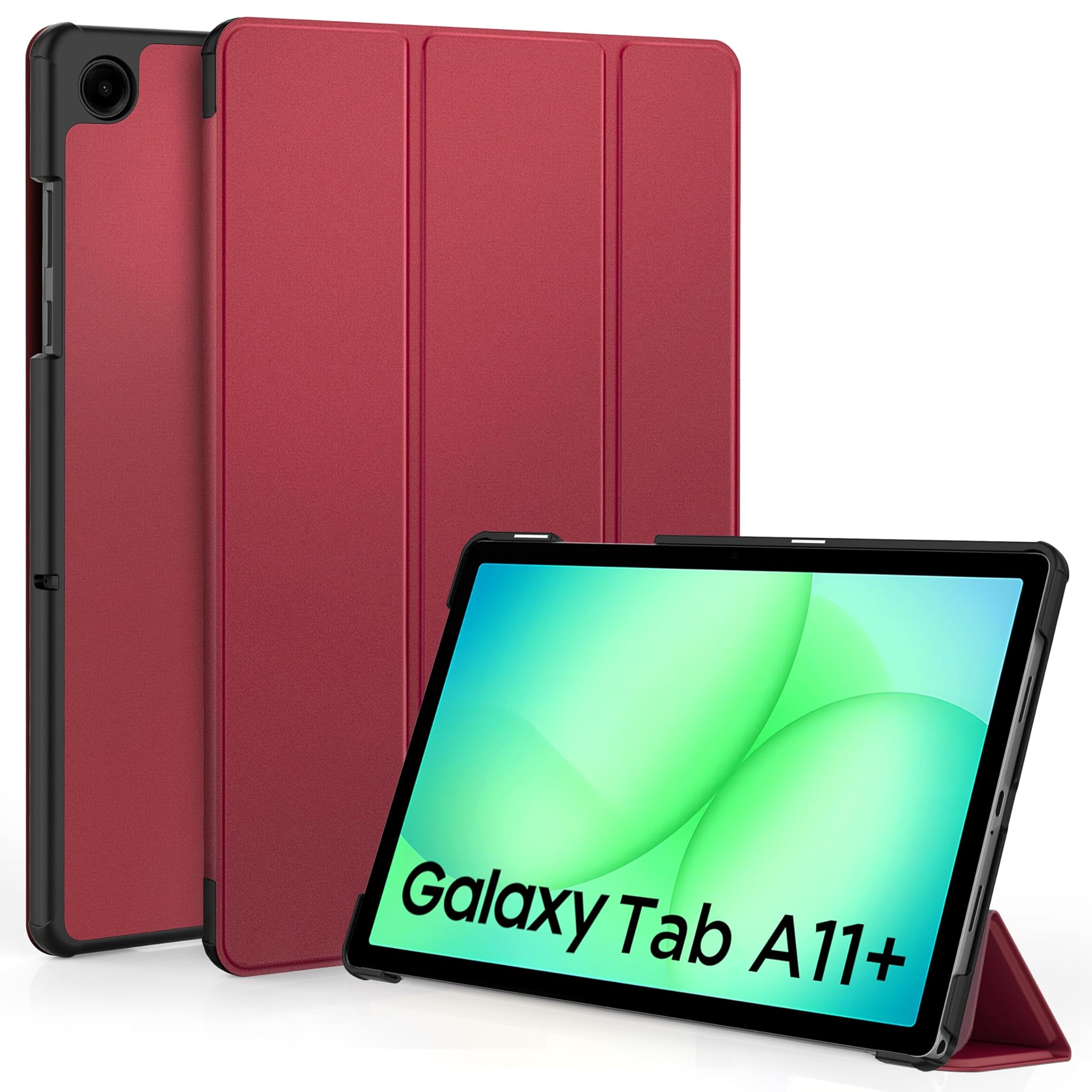 Easyacc Custodia per Samsung Galaxy Tab A11+ 11" (2025), Rosso