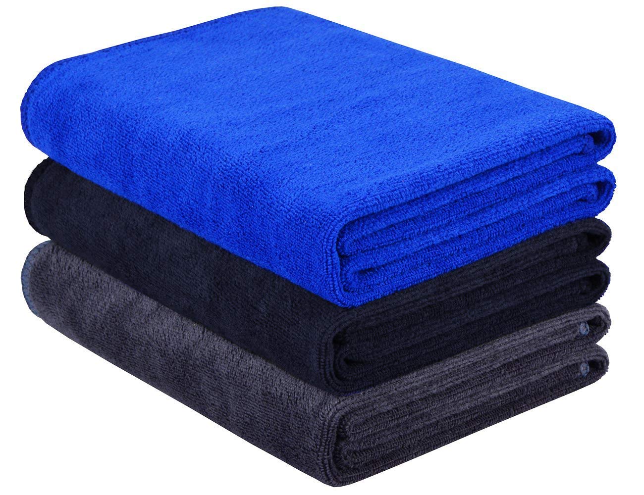 Hidmd Asciugamani Fitness Sportivi Microfibra 40x80cm 3PACK