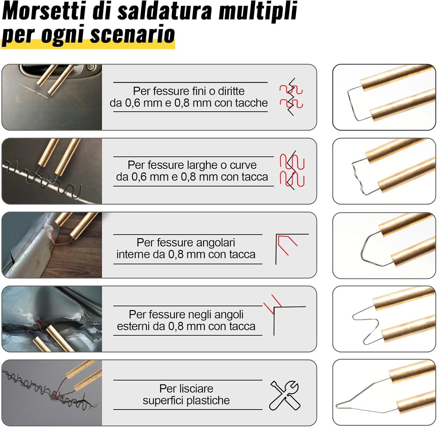 KAEFUYS Saldatrice per Plastica 170W 220V - immagine 4