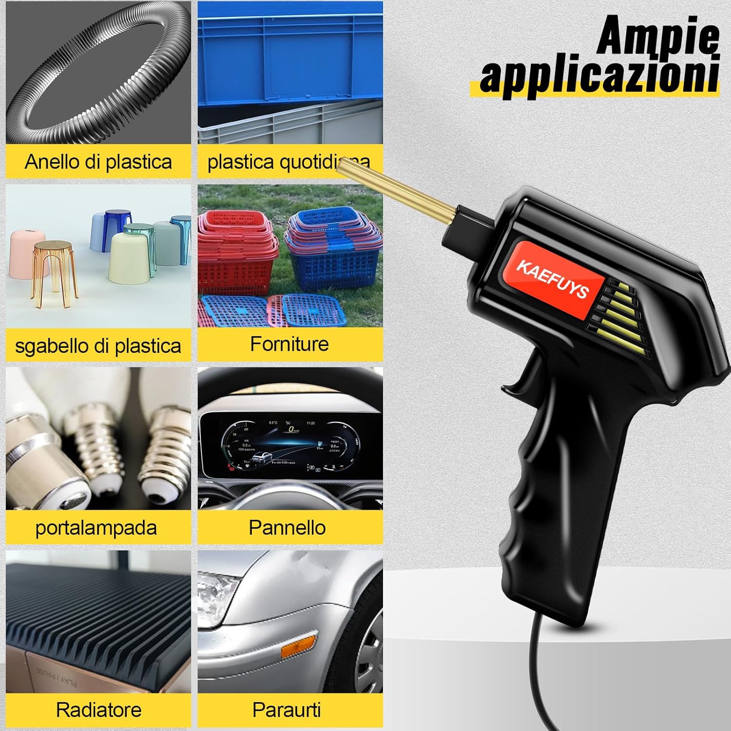 KAEFUYS Saldatrice per Plastica 170W 220V - immagine 5