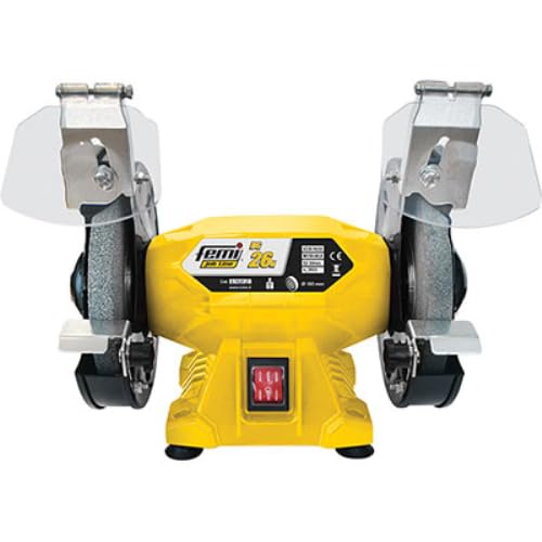 Femi 8140121 26N Smerigliatrice Doppia Mola, 150W, 150mm Ø