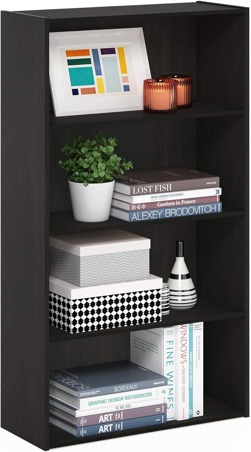 Furinno Librerie, Espresso, 4 ripiani - immagine 5