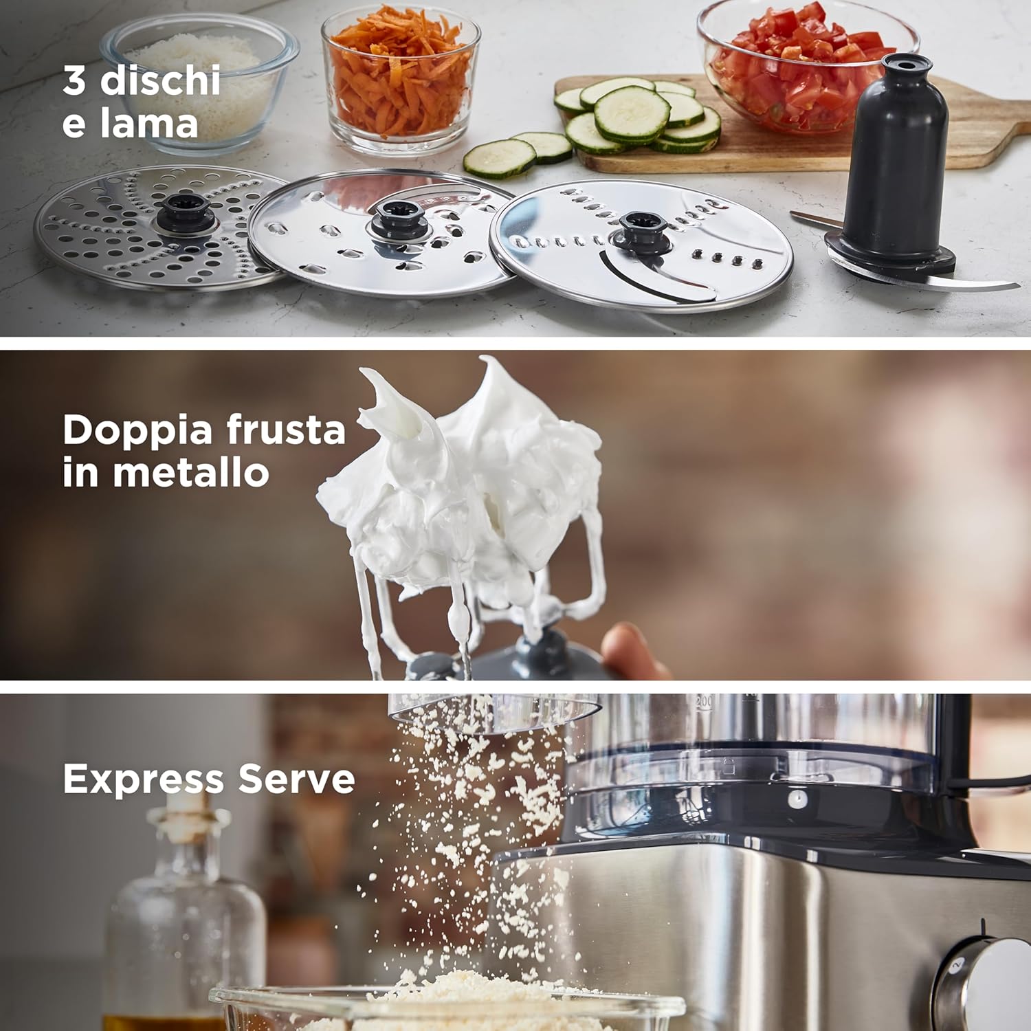 Kenwood MultiPro Compact+ FDM315SS Robot da Cucina 800W - immagine 6