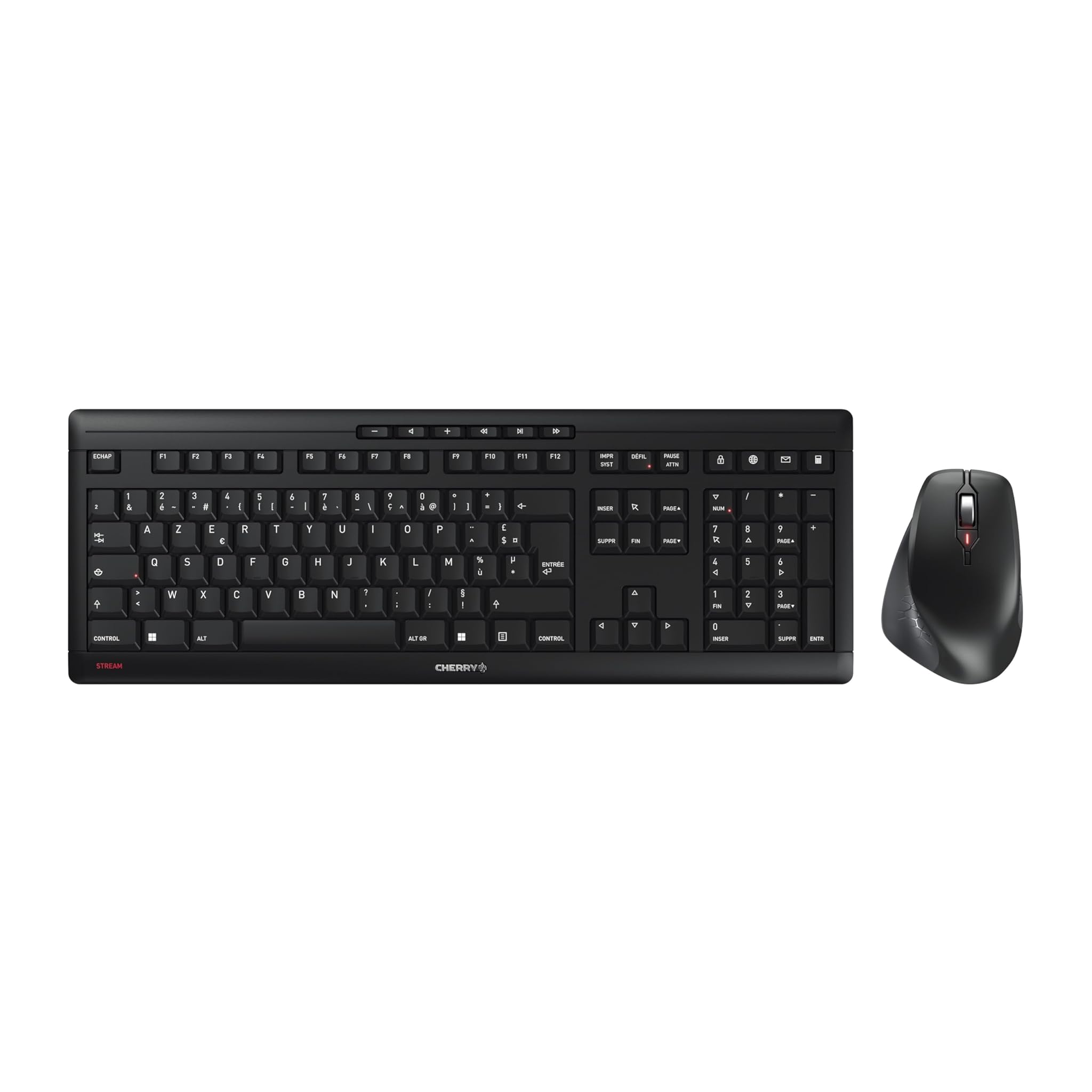 Cherry STREAM DESKTOP COMFORT - Set Tastiera e Mouse Wireless