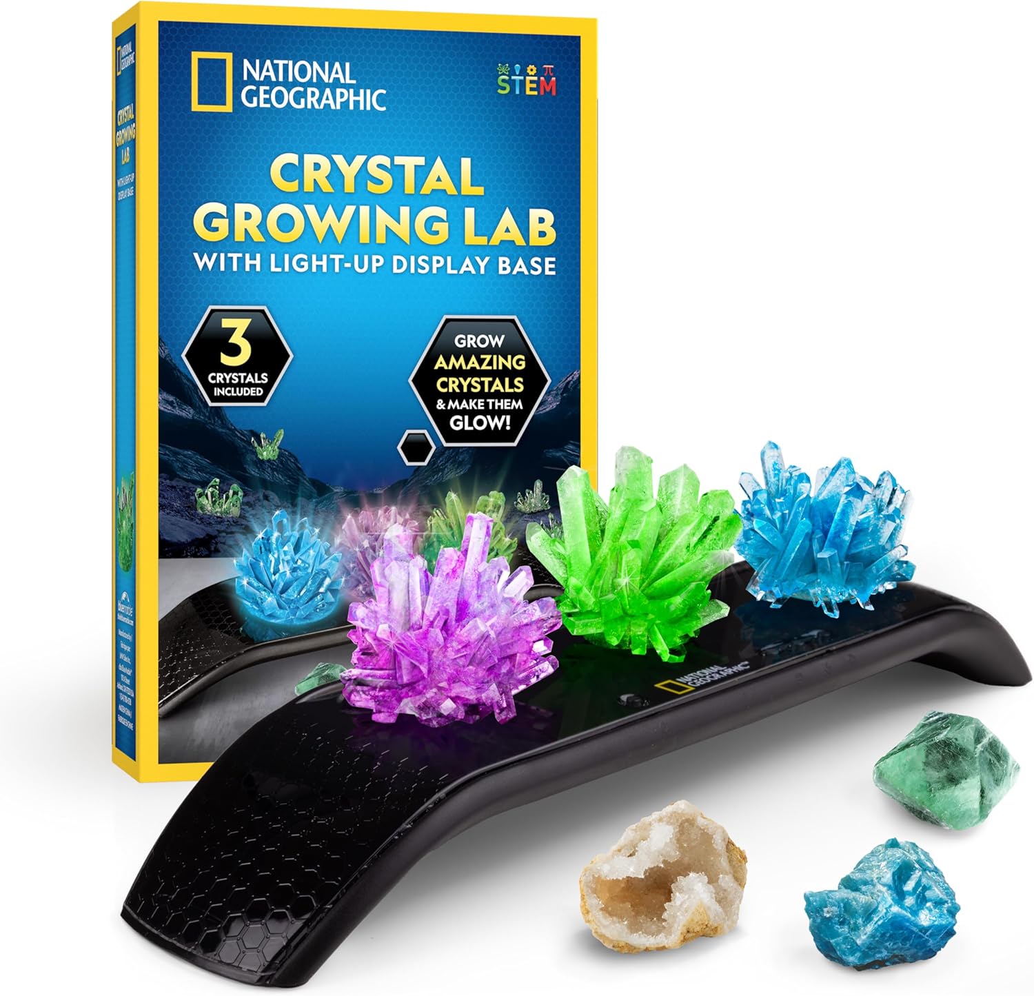 NATIONAL GEOGRAPHIC Kit per Crescere Cristalli - immagine 1