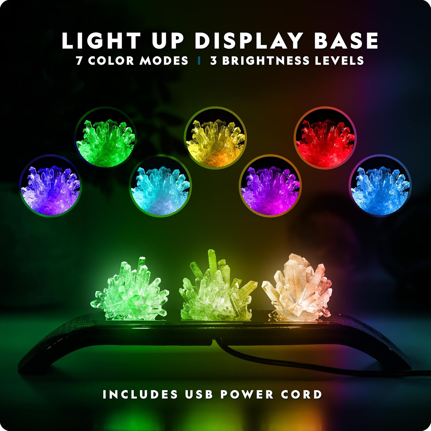 NATIONAL GEOGRAPHIC Kit per Crescere Cristalli - immagine 4