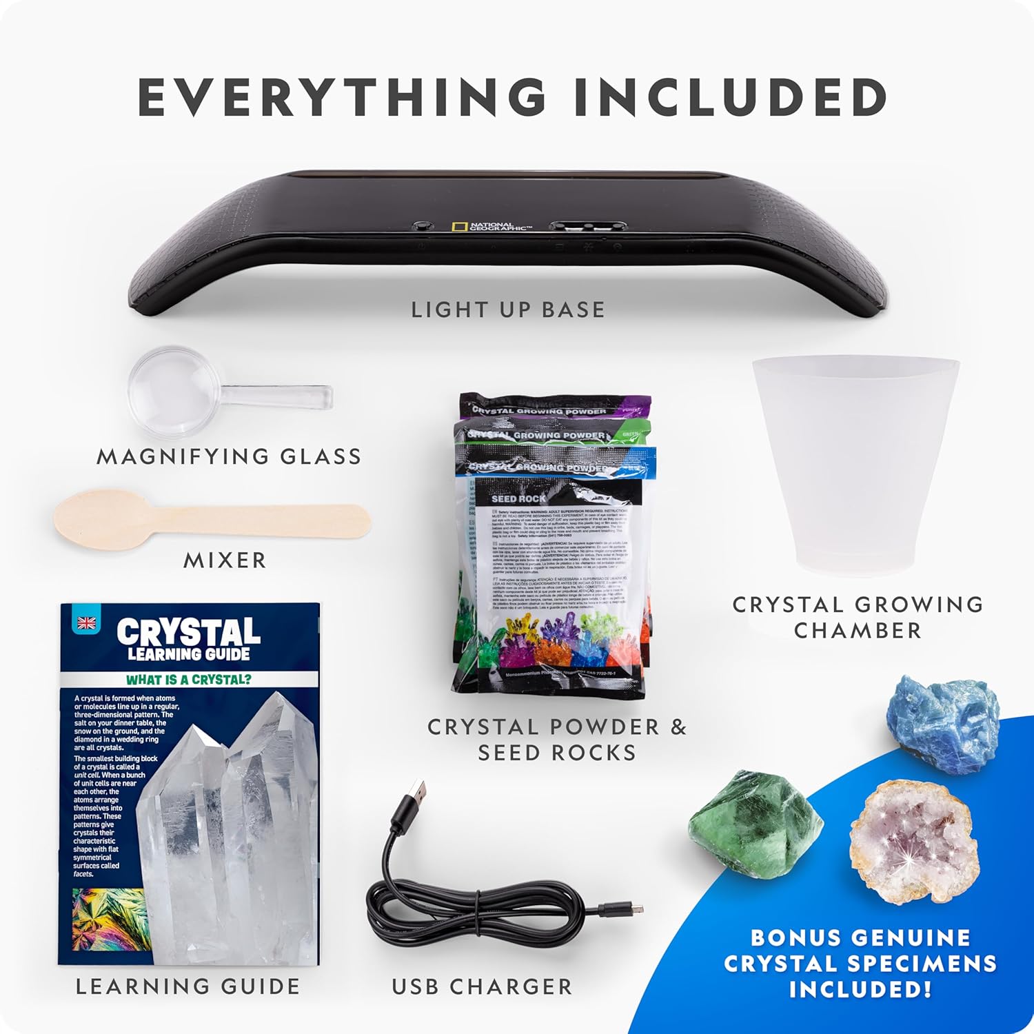 NATIONAL GEOGRAPHIC Kit per Crescere Cristalli - immagine 5