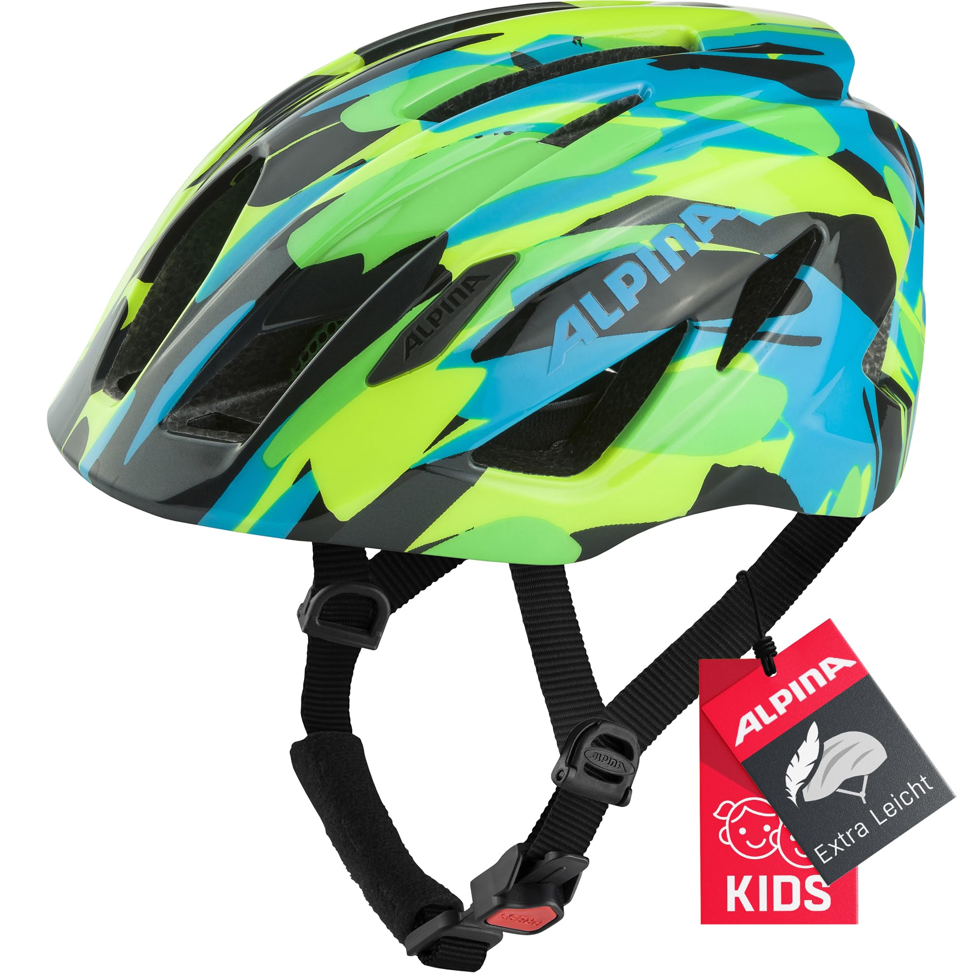 Alpina Pico - Casco Bici Bambino Leggero e Ventilato