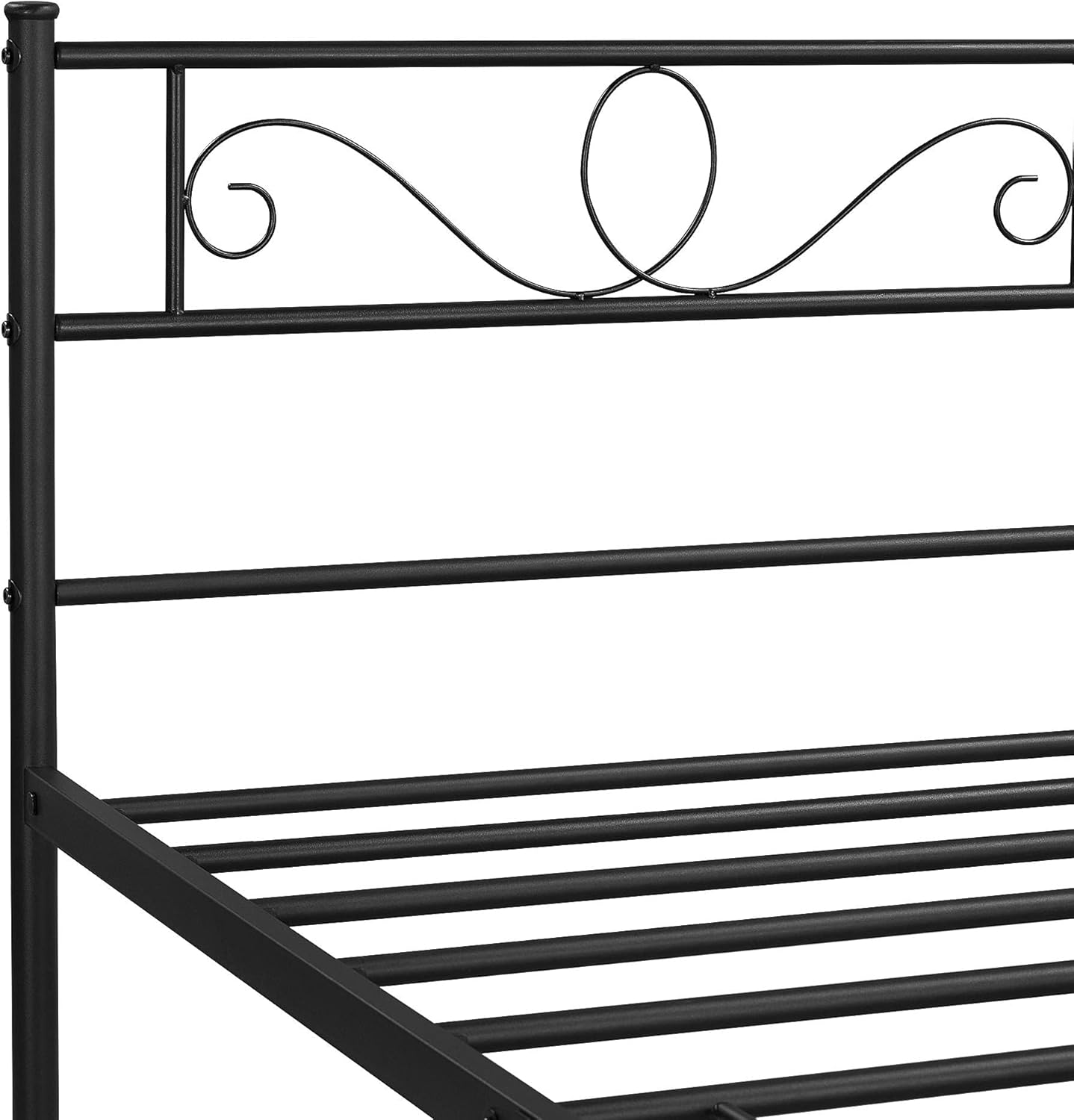 Yaheetech Letto Singolo in Ferro Battuto 90x190 cm - immagine 8