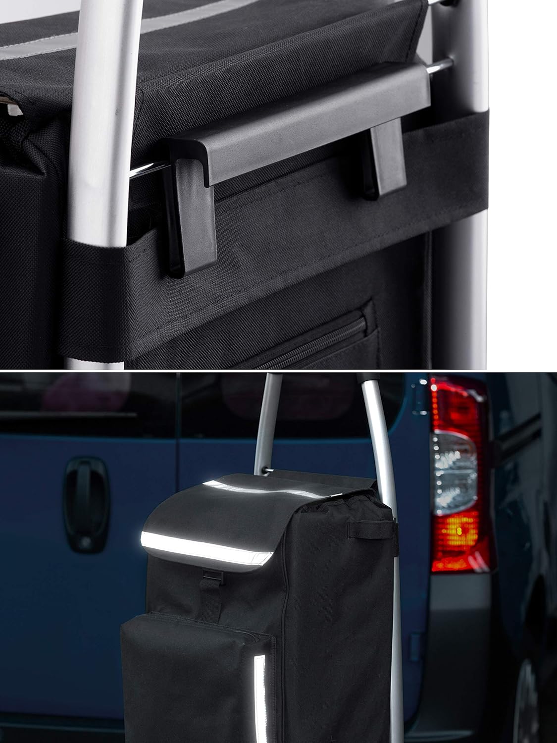 Meister Trolley per la Spesa 54 Litri Pieghevole - immagine 4