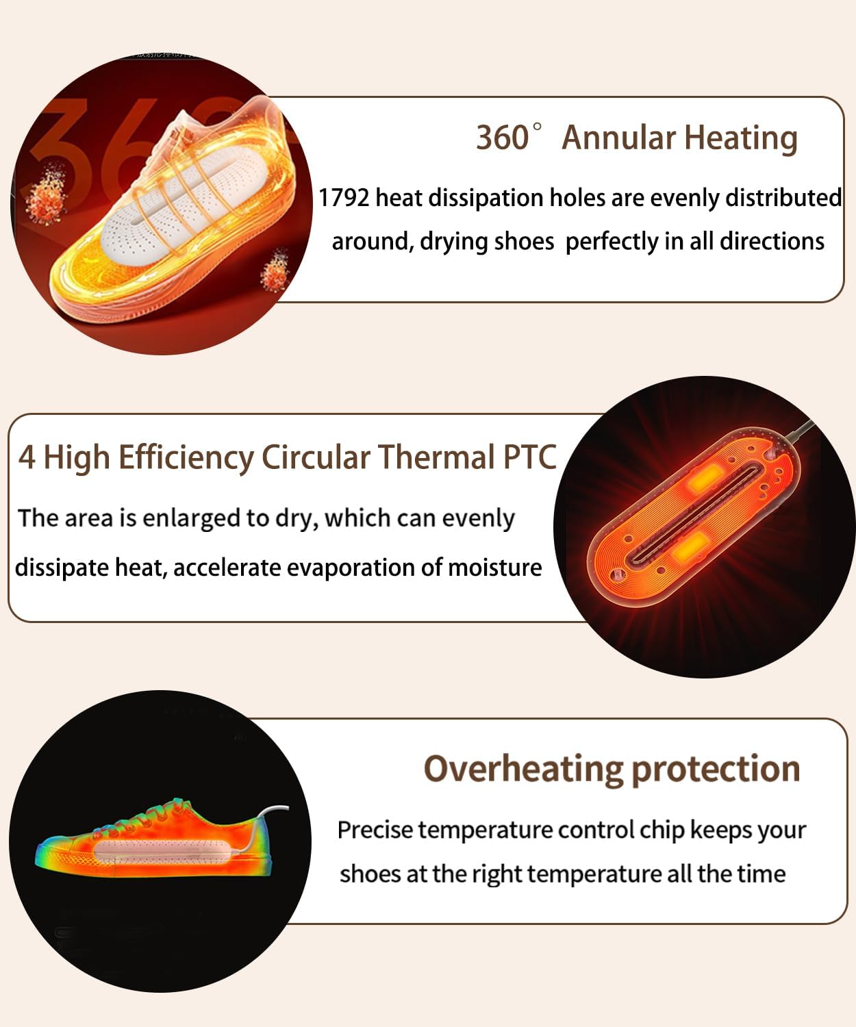 Scienbeauty Asciugascarpe Elettrico - immagine 2