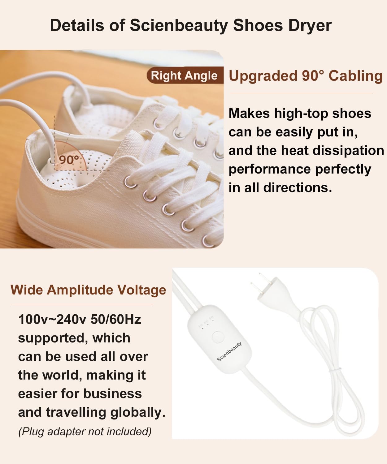 Scienbeauty Asciugascarpe Elettrico - immagine 3