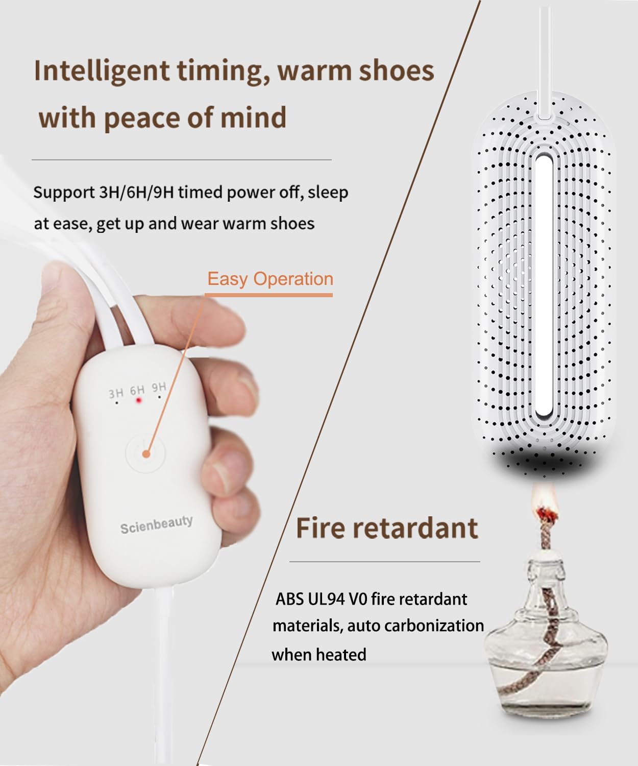 Scienbeauty Asciugascarpe Elettrico - immagine 4