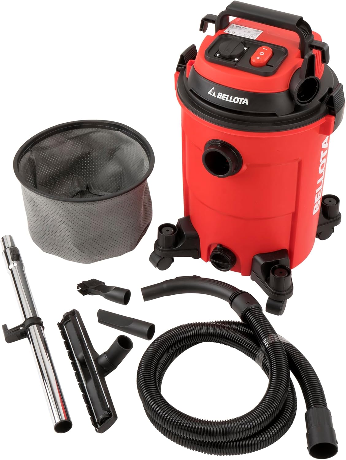 Bellota ASL2500SE, Aspirapolvere, Rosso