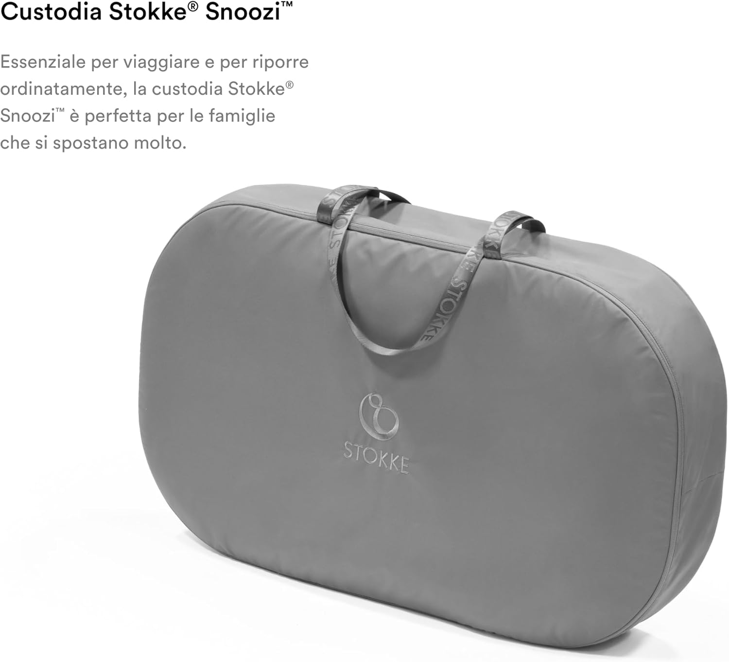 Stokke Custodia Snoozi, Dark Grey - immagine 3