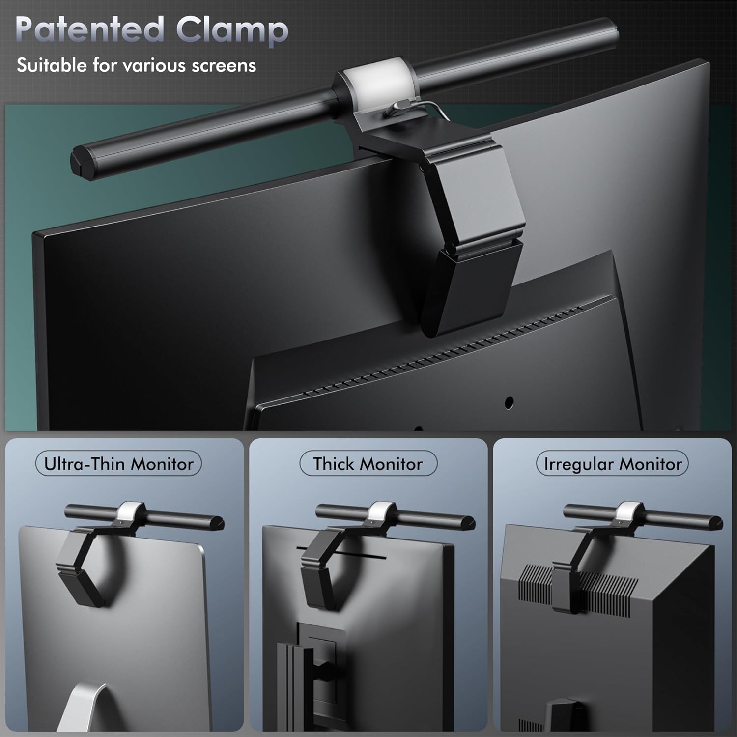 Quntis USB Lampada da Monitor con Telecomando 42,5CM - immagine 3