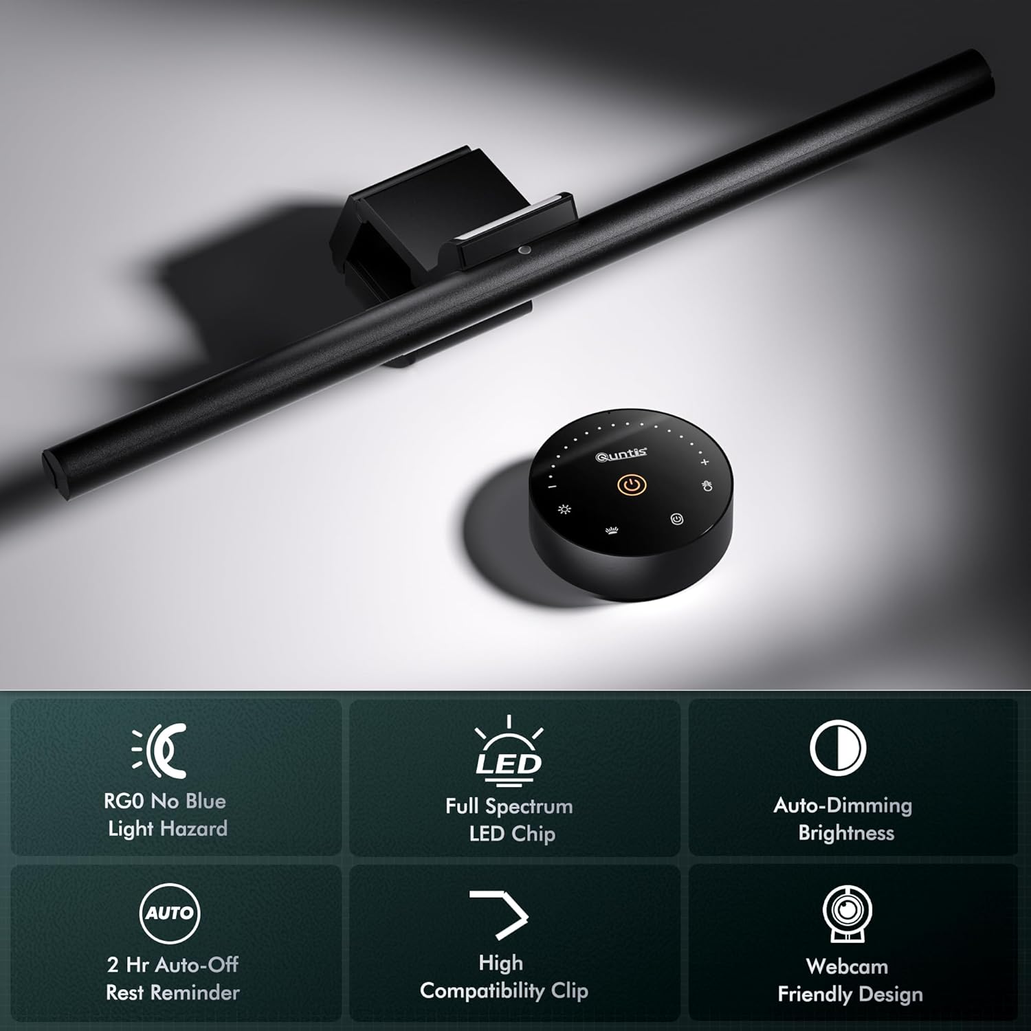 Quntis USB Lampada da Monitor con Telecomando 42,5CM - immagine 6