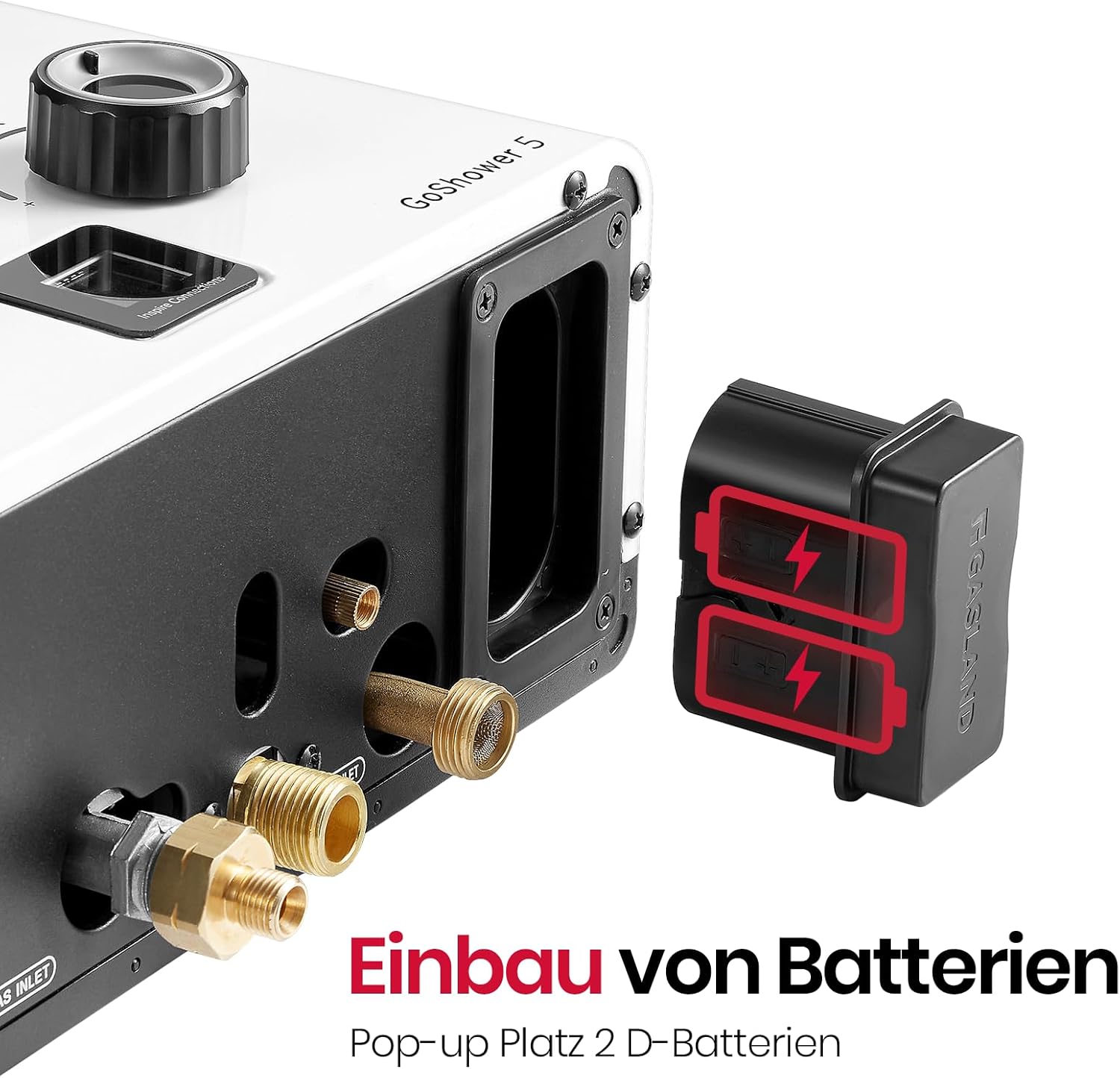 Gasland G5-DE - Scaldacqua Istantaneo a Gas per Esterni - immagine 2