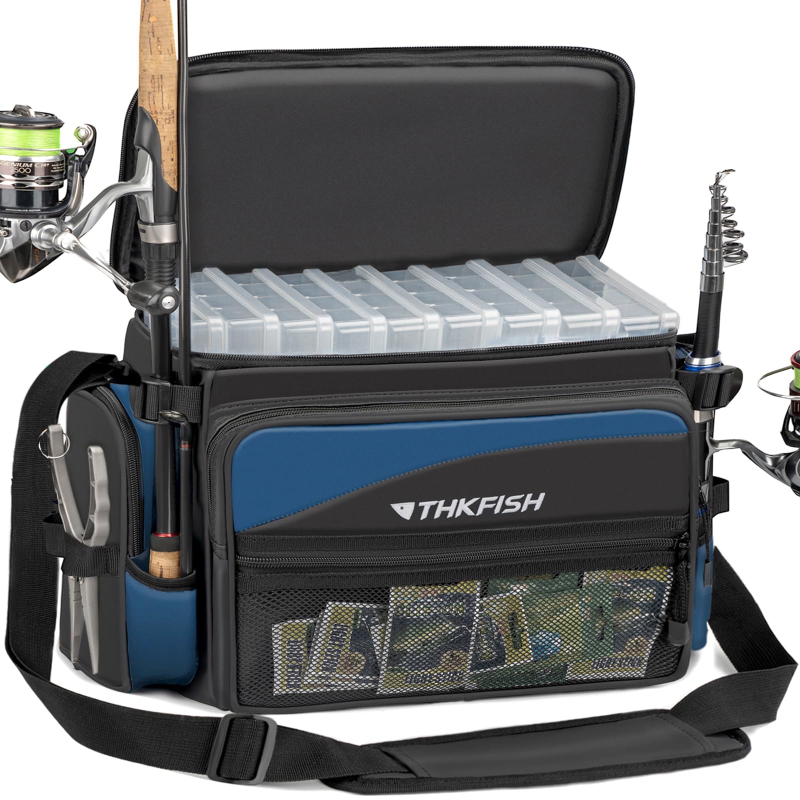 Thkfish Borsa da Pesca Impermeabile PVC 1000D