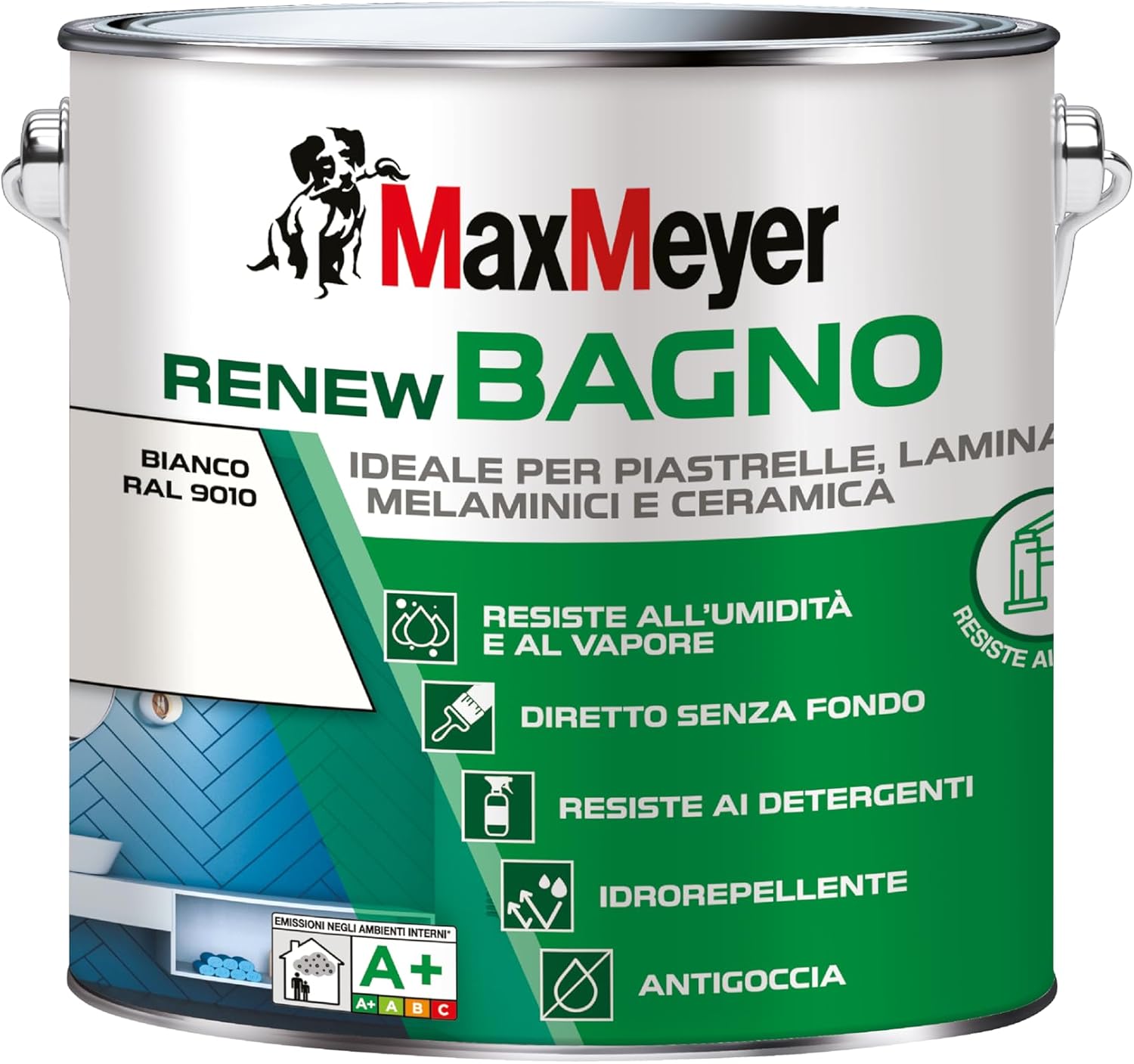 MAXMEYER Renew Bagno R9010 Bianco 2 L