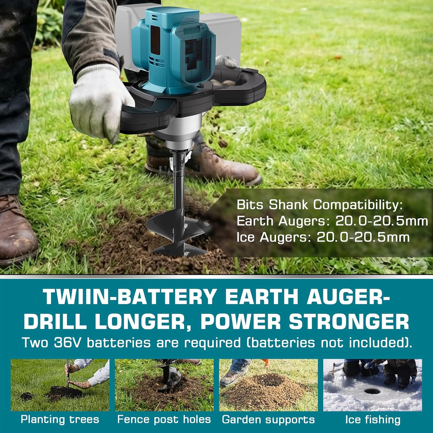 Trapano a Batteria Professionale 1200W - immagine 3