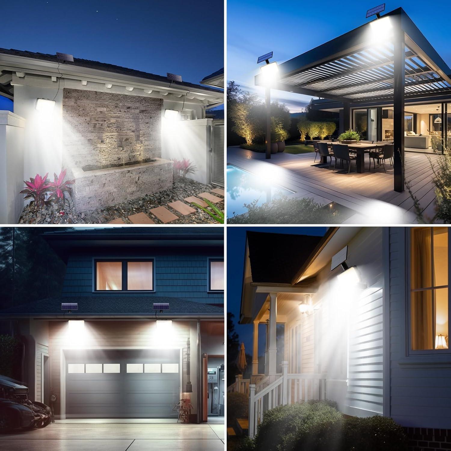 Nipify Faretti Solari a LED da Esterno 6 Pezzi - immagine 6